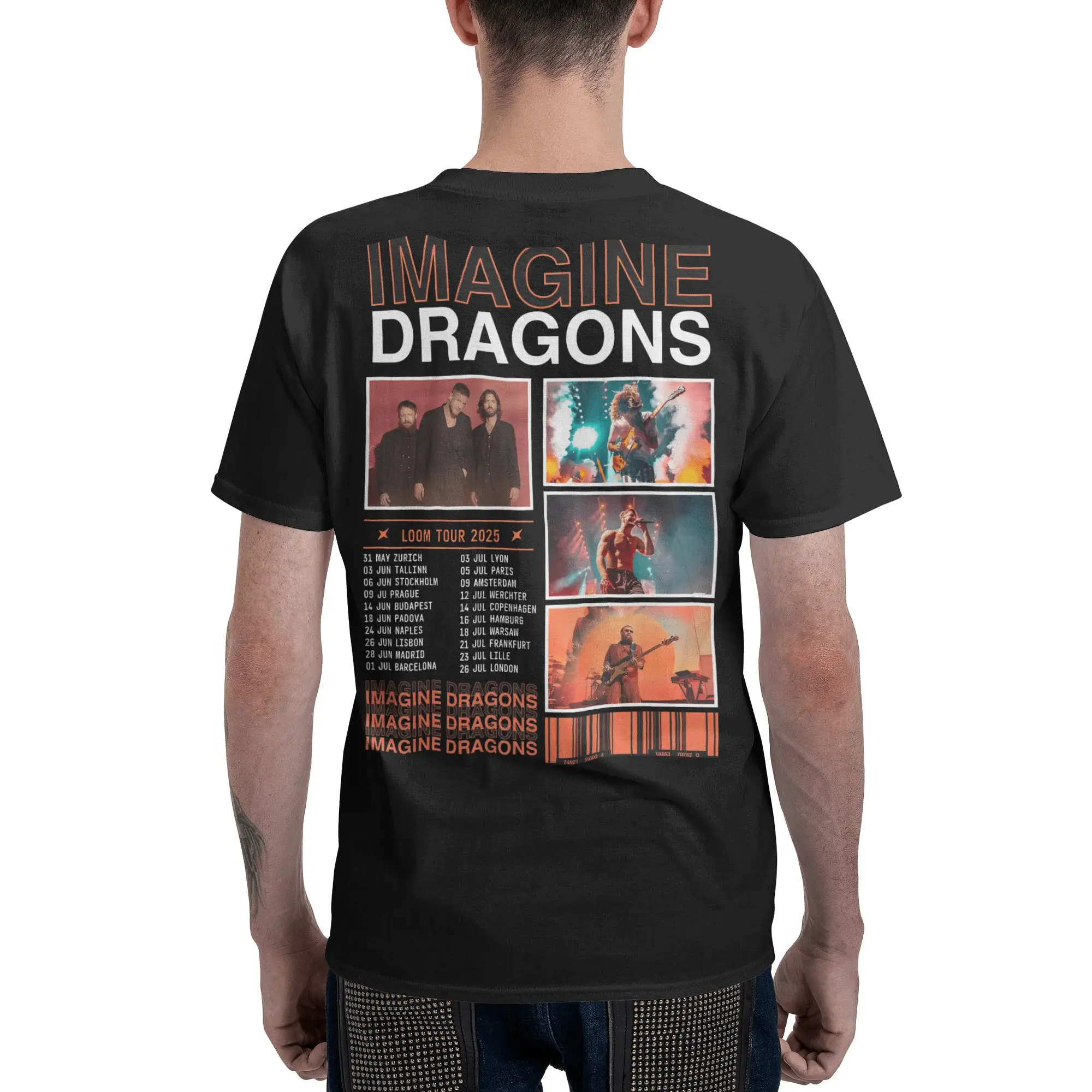 Футболка Harajuku Imagine Dragons Band 100, хлопковые футболки, модная мужская пляжная футболка Y2K, повседневные топы с короткими рукавами в стиле ретро
Футболка Harajuku Imagine Dragons Band 100, хлопковые футболки, модная мужская пляжная футболка Y2K, повседневные топы с короткими рукавами в стиле ретро