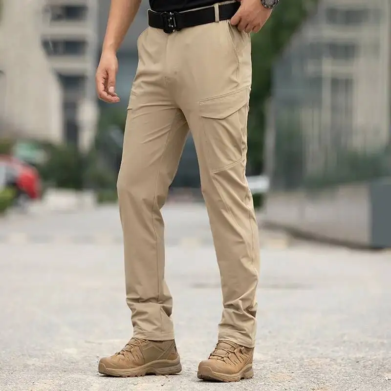 Весенне-осенние быстросохнущие тактические мужские эластичные дышащие повседневные прямые брюки для спецодежды, спортивные брюки для пешего туризма
Весенне-осенние быстросохнущие тактические мужские эластичные дышащие повседневные прямые брюки для спецодежды, спортивные брюки для пешего туризма