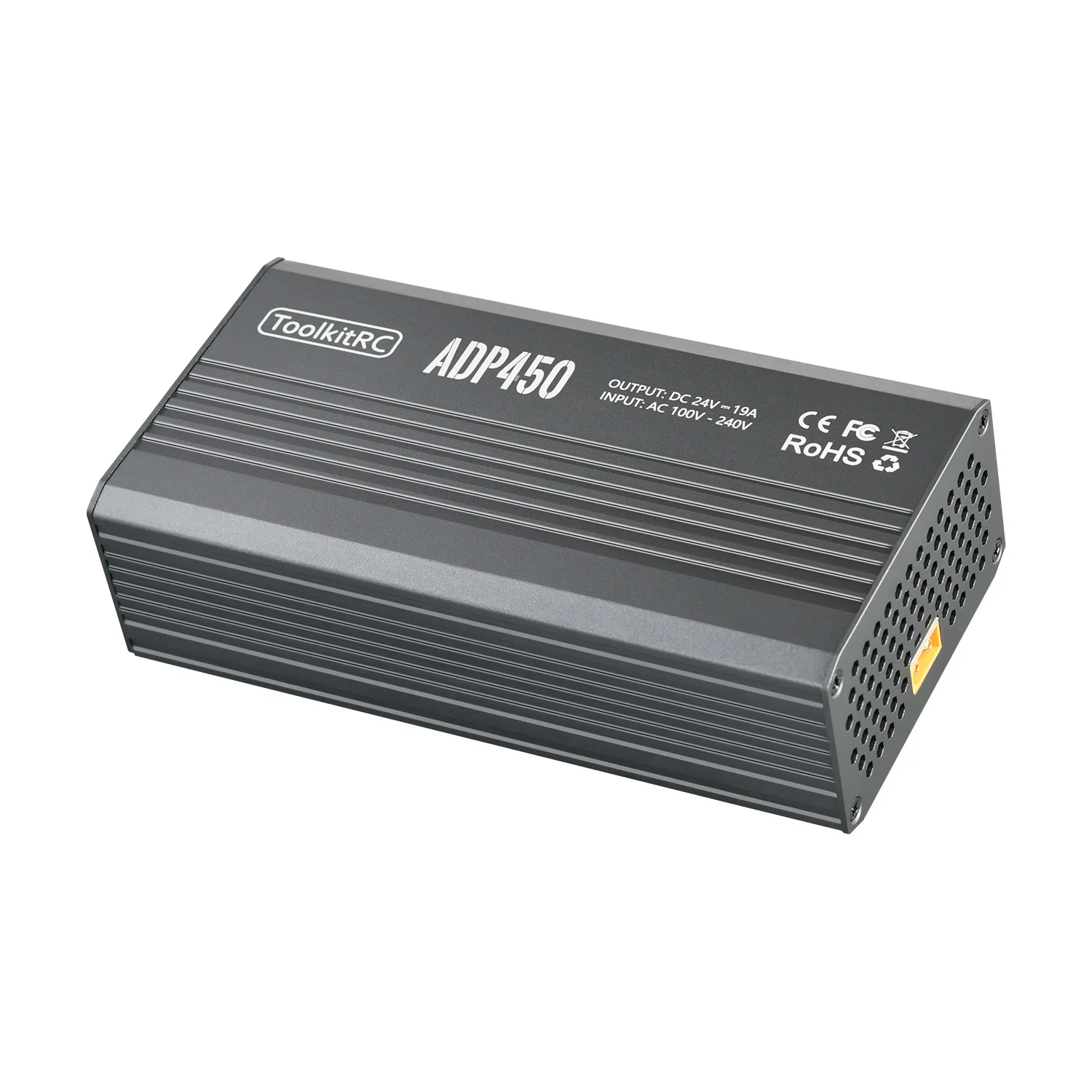 ToolkitRC ADP450 fpv крестовое зарядное устройство 24V19A модель самолета 450Wxt60 адаптер питания
ToolkitRC ADP450 fpv крестовое зарядное устройство 24V19A модель самолета 450Wxt60 адаптер питания