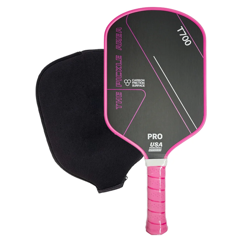 T700 Pickleball Paddle Carbon Fiber USAPA Approved Pickle Ball Paddle Lightweight Frosted Surface Professional Game Supplies
T700 Pickleball Paddle Carbon Fiber USAPA Approved Pickle Ball Paddle Lightweight Frosted Surface Professional Game Supplies