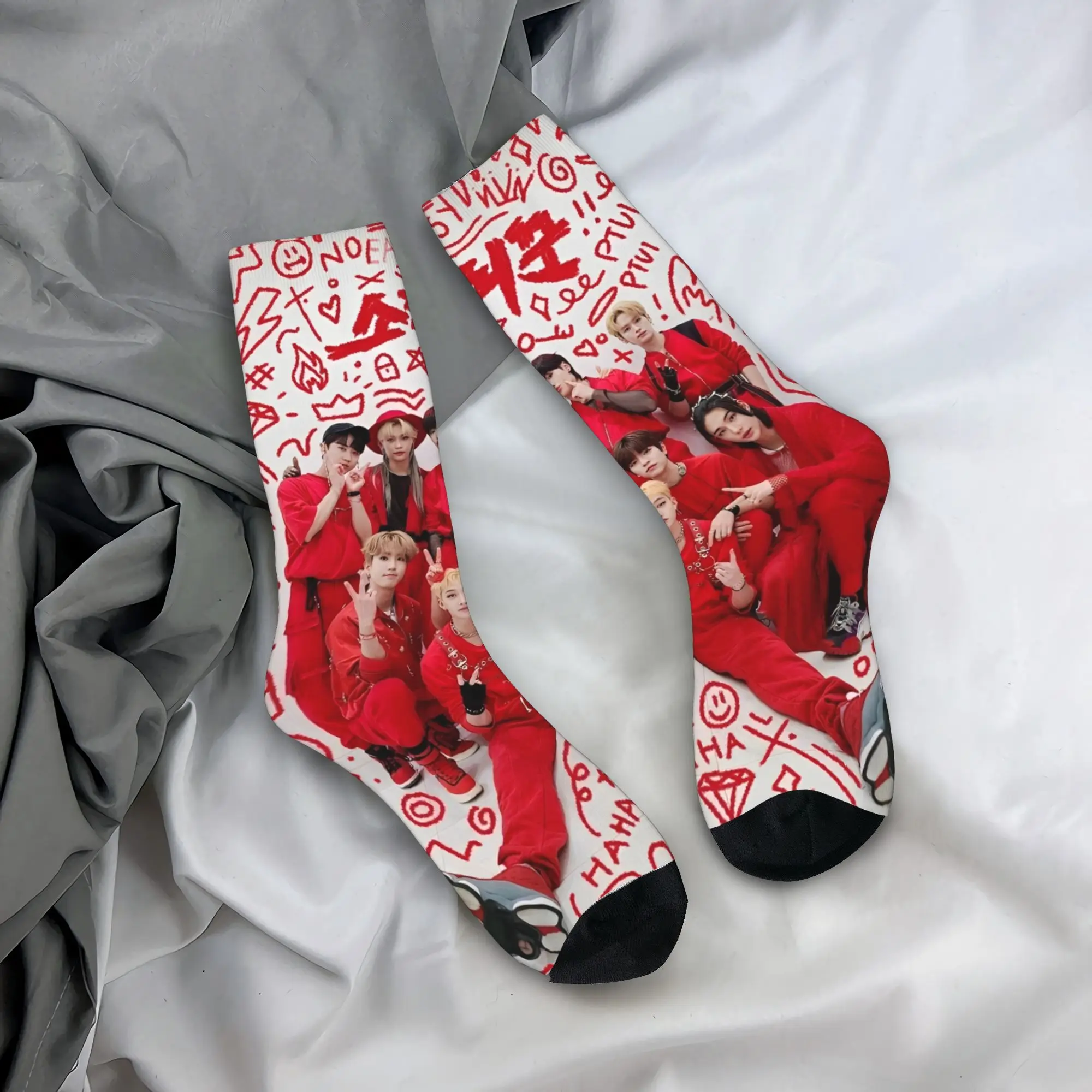 Stockings for Kids Design Gothic Socks Autumn Socks KPOP S-Strays Band Hyunjin Felix Bang Chan Men Outdoor Quality Socks
Stockings for Kids Design Gothic Socks Autumn Socks KPOP S-Strays Band Hyunjin Felix Bang Chan Men Outdoor Quality Socks