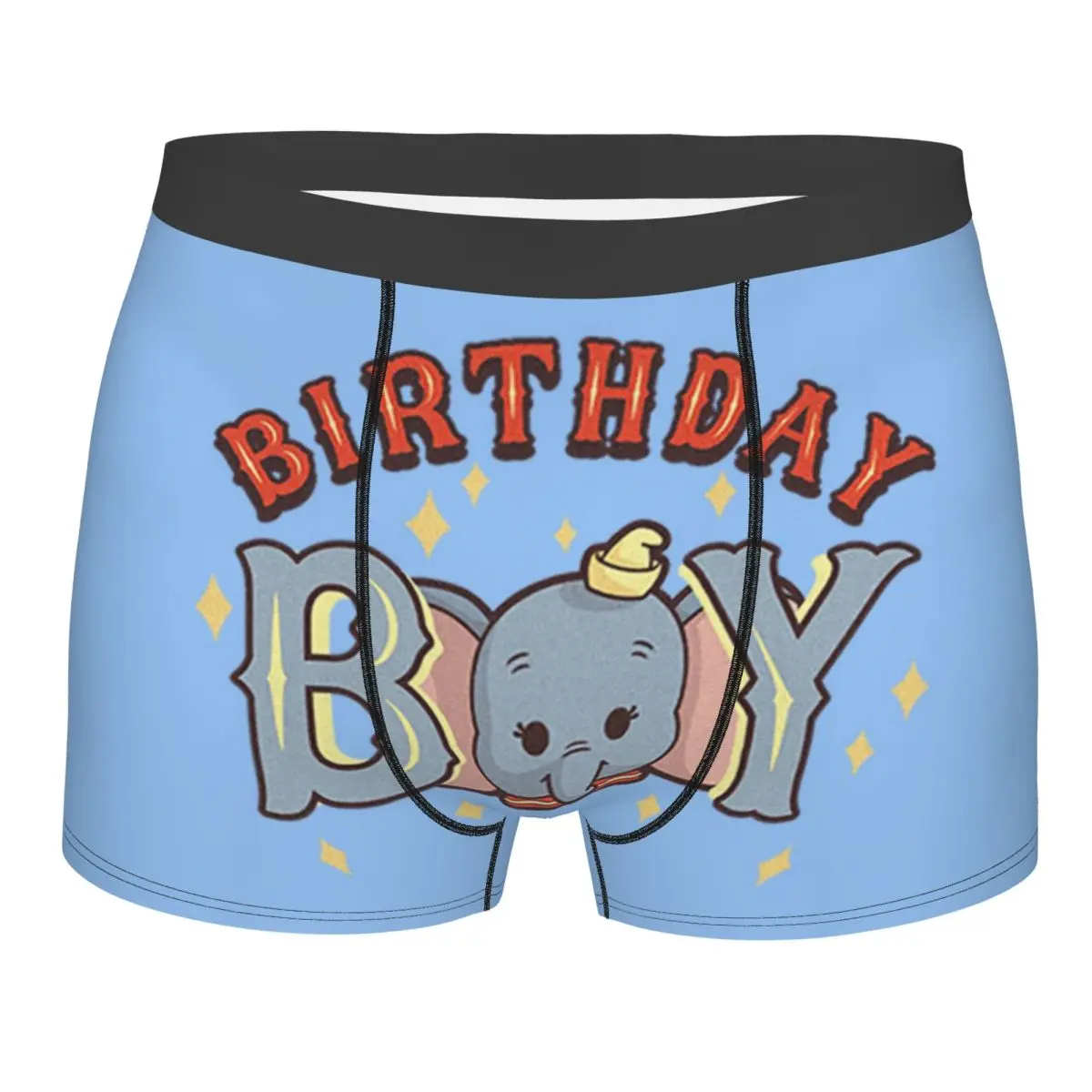 Custom Infant's Dumbo Birthday Boy Underwear Men Stretch Cartoon Boxer Briefs Shorts Panties Soft Underpants For Male
Custom Infant's Dumbo Birthday Boy Underwear Men Stretch Cartoon Boxer Briefs Shorts Panties Soft Underpants For Male