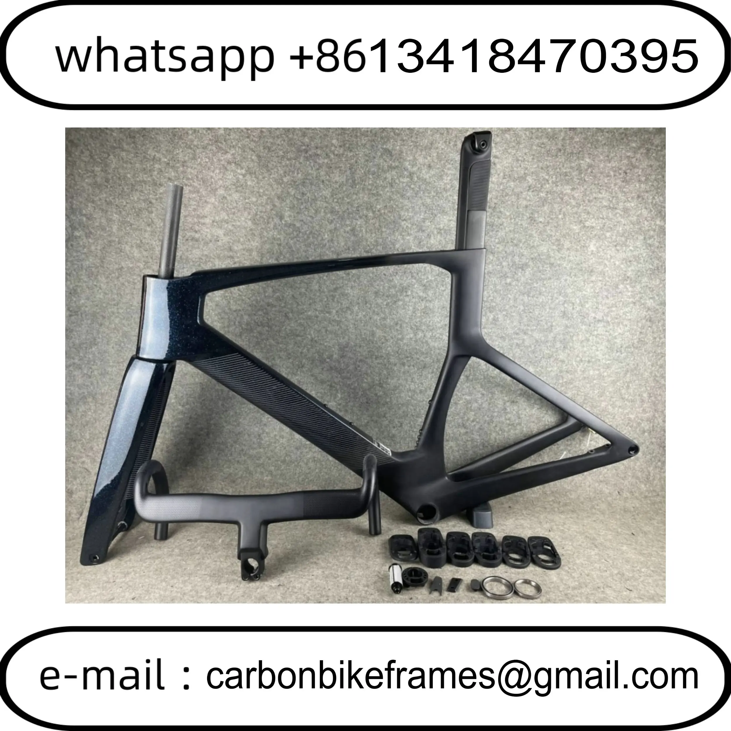 30 Colors Foil Rc Carbon Road Frameset+Handlebar BB86 T1000 Speed Bike Frame Disc Brake Racing Bicycle Frames Custom Logo DPD
30 Colors Foil Rc Carbon Road Frameset+Handlebar BB86 T1000 Speed Bike Frame Disc Brake Racing Bicycle Frames Custom Logo DPD