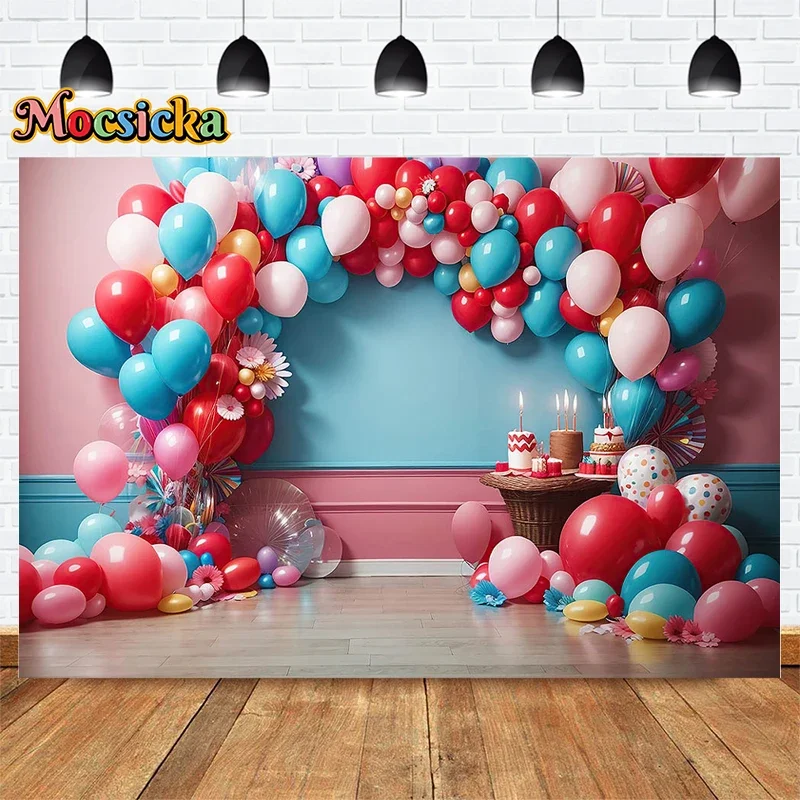 Mocsicka Baby Show Photography Backdrop Happy Birthday Party Arch Balloon Background Cake Smash Studio Photo Prop Banner
Mocsicka Baby Show Photography Backdrop Happy Birthday Party Arch Balloon Background Cake Smash Studio Photo Prop Banner