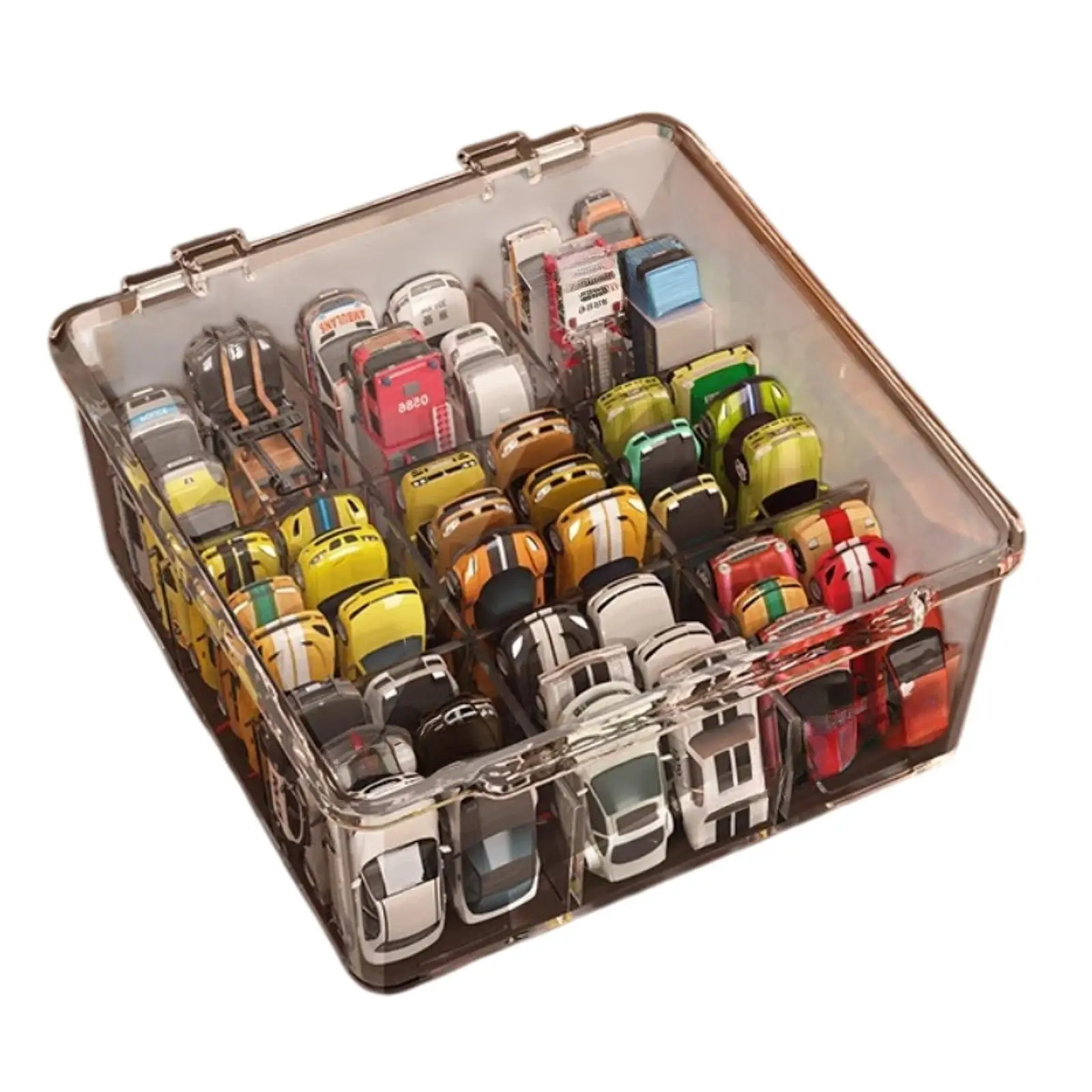 Toy Cars Display Case Storage Box Portable 9 Girds Model Cars Organizer with Lid for Miniatures Action Figurine Toys Mini Figure
Toy Cars Display Case Storage Box Portable 9 Girds Model Cars Organizer with Lid for Miniatures Action Figurine Toys Mini Figure