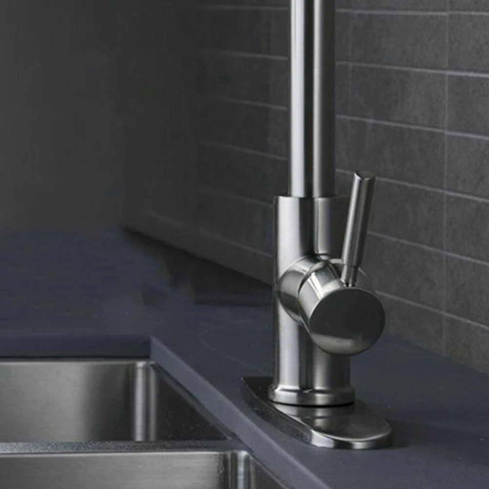 Faucet Deck Stainless Steel Sink Hole Cover for Kitchen Bathroom Faucet Hole Stainless Steel Deck Plate Plate Supply
Faucet Deck Stainless Steel Sink Hole Cover for Kitchen Bathroom Faucet Hole Stainless Steel Deck Plate Plate Supply