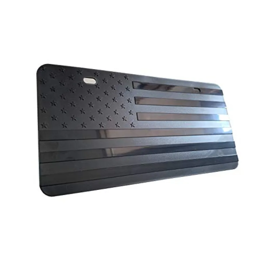 Embossed Black American Flag License Plate Frame Premium Quality Thick Durable Novelty USA Patriotic
Embossed Black American Flag License Plate Frame Premium Quality Thick Durable Novelty USA Patriotic