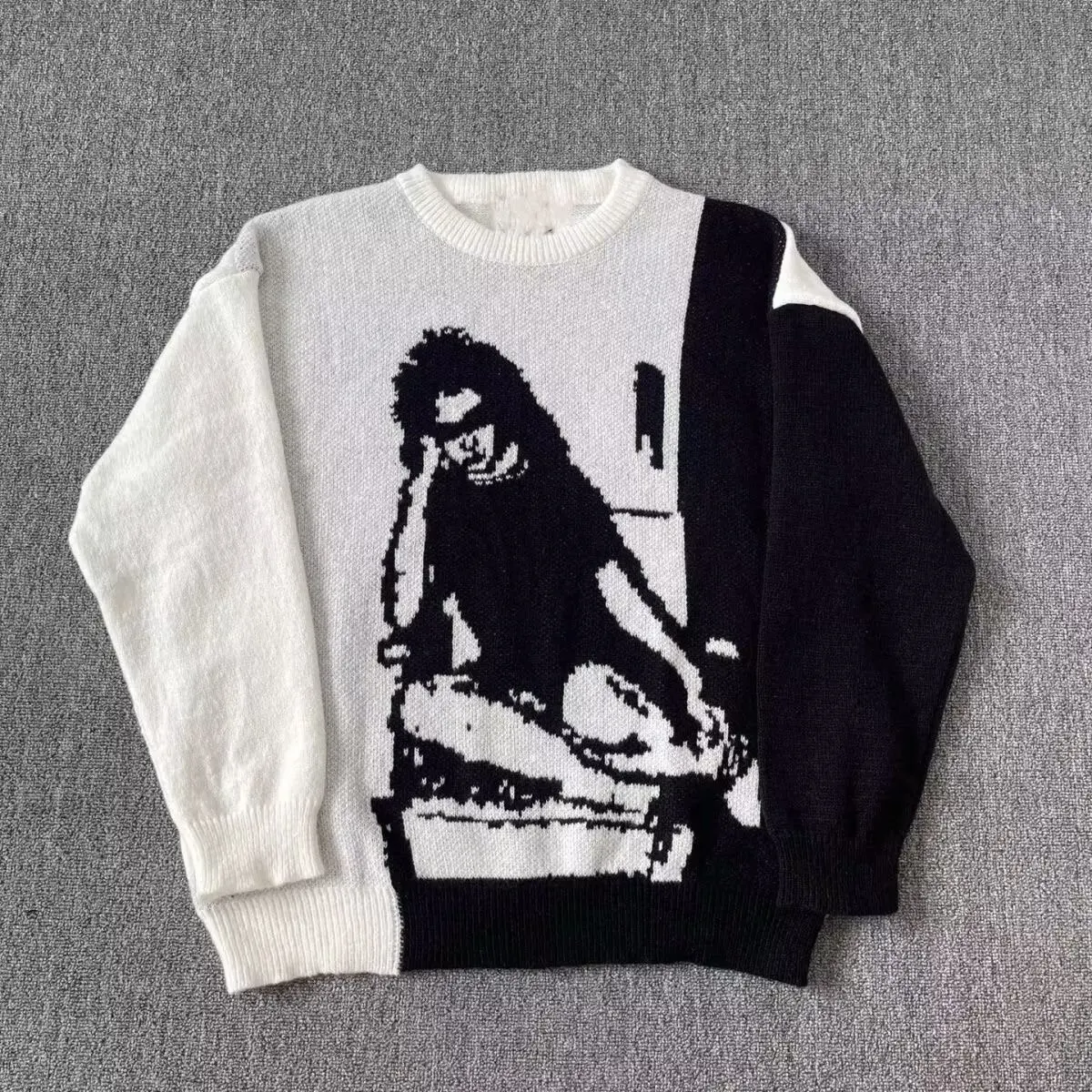 Свободный оверсайз свитер-худи для пар, осенне-зимний, удобный, с круглым вырезом, вязаный, уличный стиль
Свободный оверсайз свитер-худи для пар, осенне-зимний, удобный, с круглым вырезом, вязаный, уличный стиль