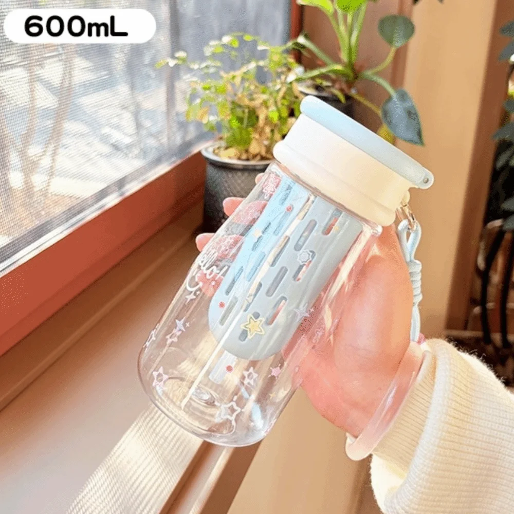 Cartoon 600/800ml Water Bottle Plastic Transparent Tea Separation Cup Leakproof Kids Water Cup
Cartoon 600/800ml Water Bottle Plastic Transparent Tea Separation Cup Leakproof Kids Water Cup
