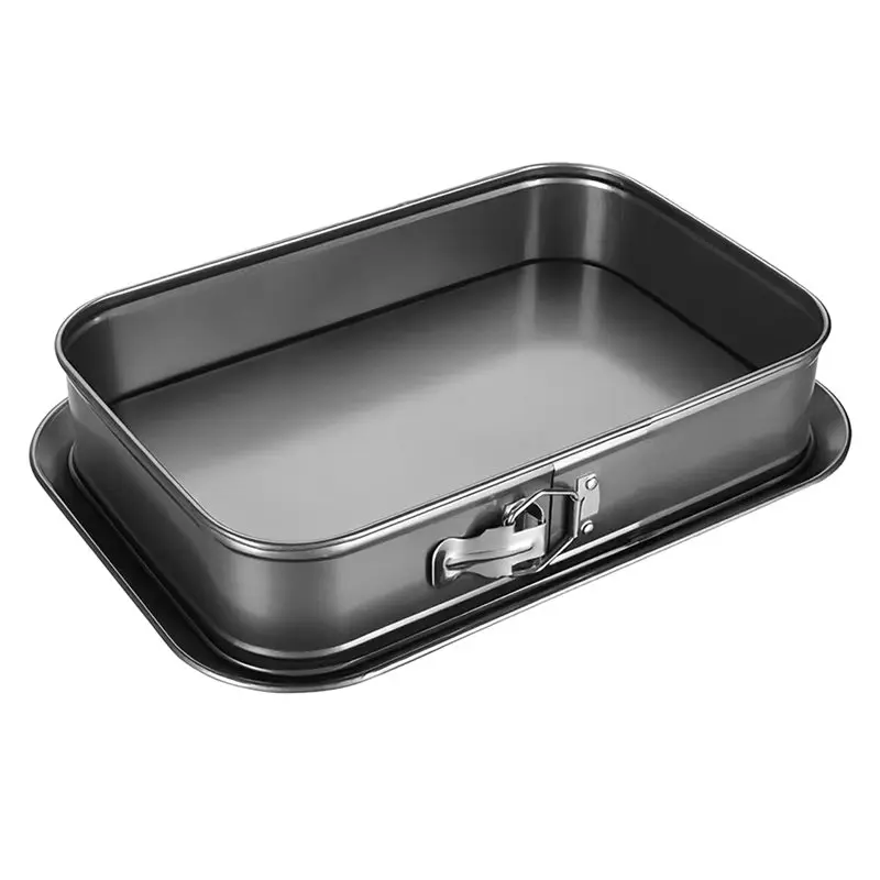 NEW HOT In Stock-Carbon Steel Rectangular Cake Pan With Removable Bottom Baking Tin For Cheesecake, Tiramisu Mousse,Dishwasher S
NEW HOT In Stock-Carbon Steel Rectangular Cake Pan With Removable Bottom Baking Tin For Cheesecake, Tiramisu Mousse,Dishwasher S