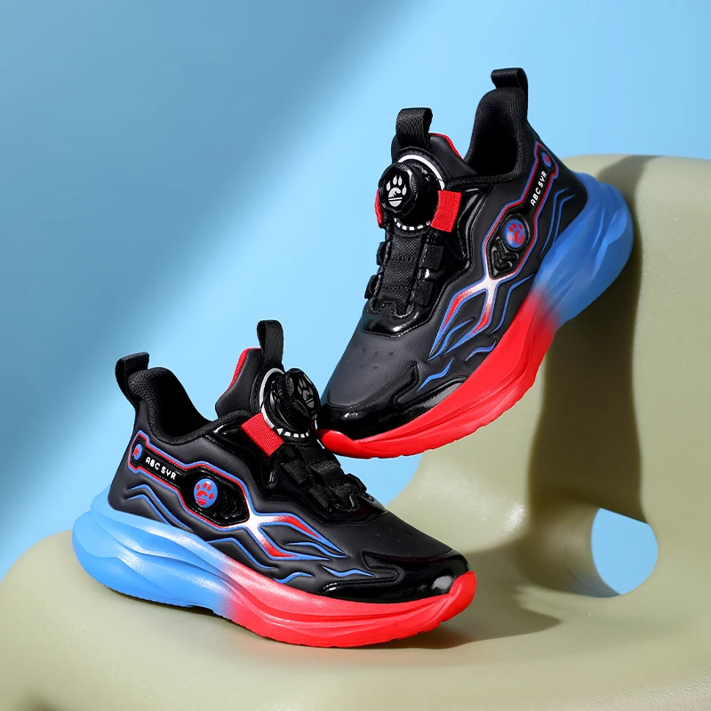 Fashion Design Running Shoes Child Rotary Buckle Boys Casual Sneakers Kids Trainers Lightweight Non-slip Children's Sports Shoes
Fashion Design Running Shoes Child Rotary Buckle Boys Casual Sneakers Kids Trainers Lightweight Non-slip Children's Sports Shoes