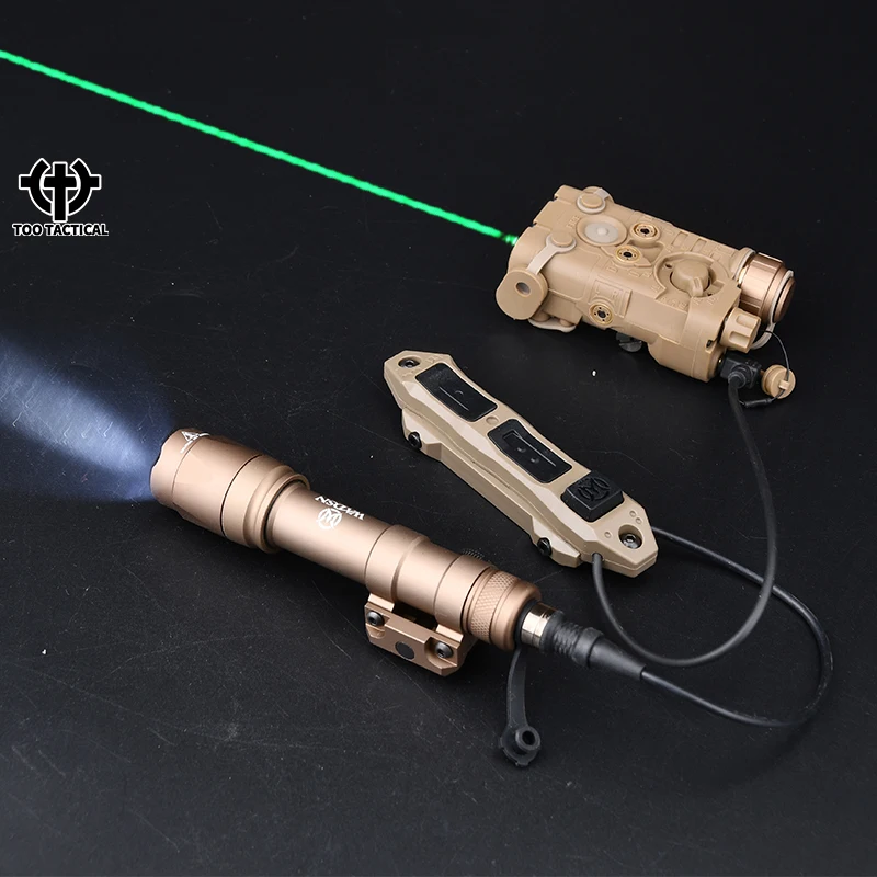 NGAL Red Dot Sight Green Blue IR Laser White Light actical M600 Flashlight M600C Airsoft Accessories Dual Remote Pressure Switch
NGAL Red Dot Sight Green Blue IR Laser White Light actical M600 Flashlight M600C Airsoft Accessories Dual Remote Pressure Switch