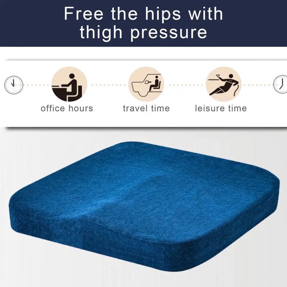 Подушка Sciatica из пены с эффектом памяти, Нескользящая подушка для офисного кресла для длительного сидения, для студентов
Подушка Sciatica из пены с эффектом памяти, Нескользящая подушка для офисного кресла для длительного сидения, для студентов