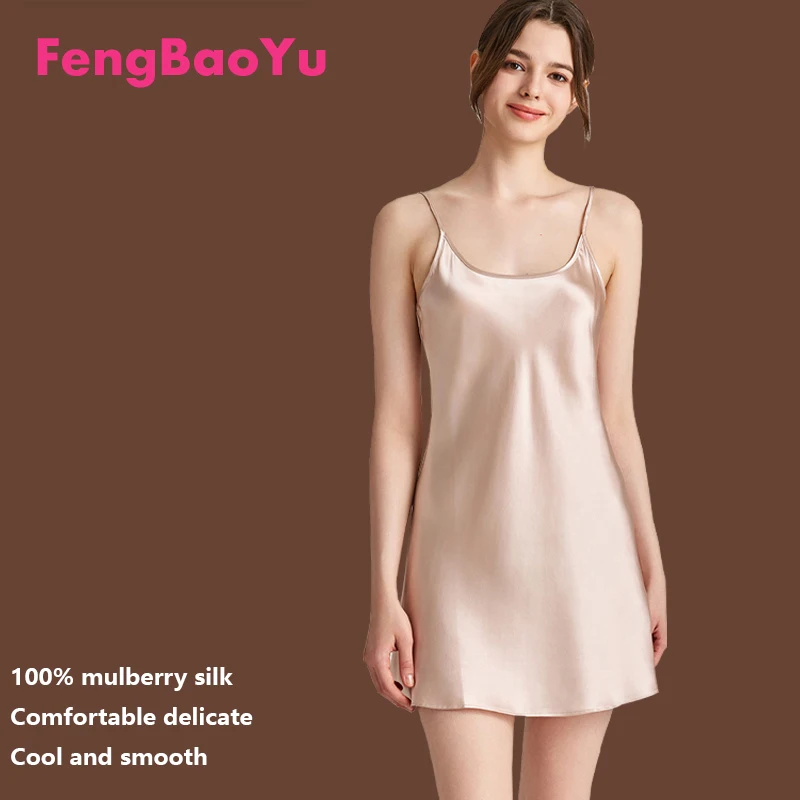 100% Silk Casual Dress Spring Summer White Sexy Halter Nightdress Home Casual Comfort Mulberry Silk Pajamas High-end Women Wear
100% Silk Casual Dress Spring Summer White Sexy Halter Nightdress Home Casual Comfort Mulberry Silk Pajamas High-end Women Wear