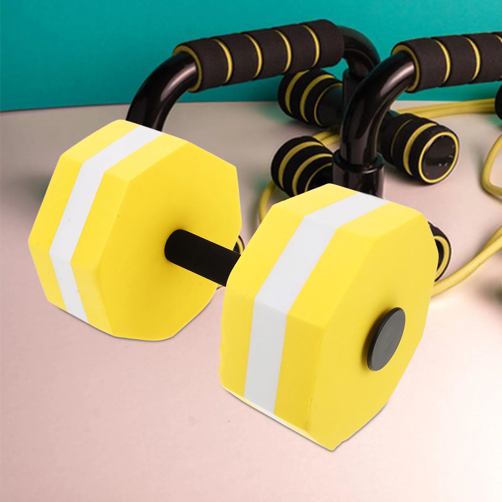 1pcs EVA Water Floating Dumbbell Yellow Lightweight Compact Design for Pool Exercise Yoga Fitness Training Kids Adults
1pcs EVA Water Floating Dumbbell Yellow Lightweight Compact Design for Pool Exercise Yoga Fitness Training Kids Adults