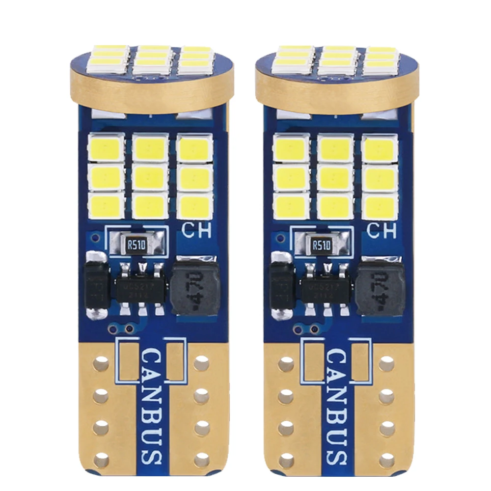 2PCS Led W5W T10 Car Led Signal Lamp 501 194 Bulbs 2016 27SMD Clearance Lights Reading Lights Interior Lights 6000K White 12V
2PCS Led W5W T10 Car Led Signal Lamp 501 194 Bulbs 2016 27SMD Clearance Lights Reading Lights Interior Lights 6000K White 12V