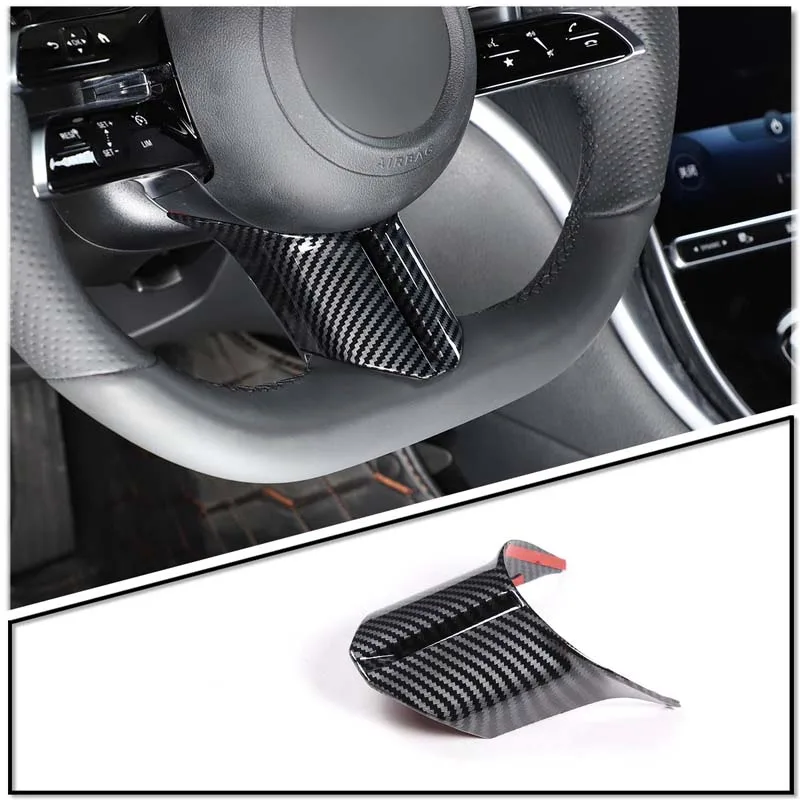 ABS Carbon Fiber Car Styling Steering Wheel Decorative Frame Panel Cover Trim For Mercedes-Benz C-Class W206 2022 Auto Accessory
ABS Carbon Fiber Car Styling Steering Wheel Decorative Frame Panel Cover Trim For Mercedes-Benz C-Class W206 2022 Auto Accessory