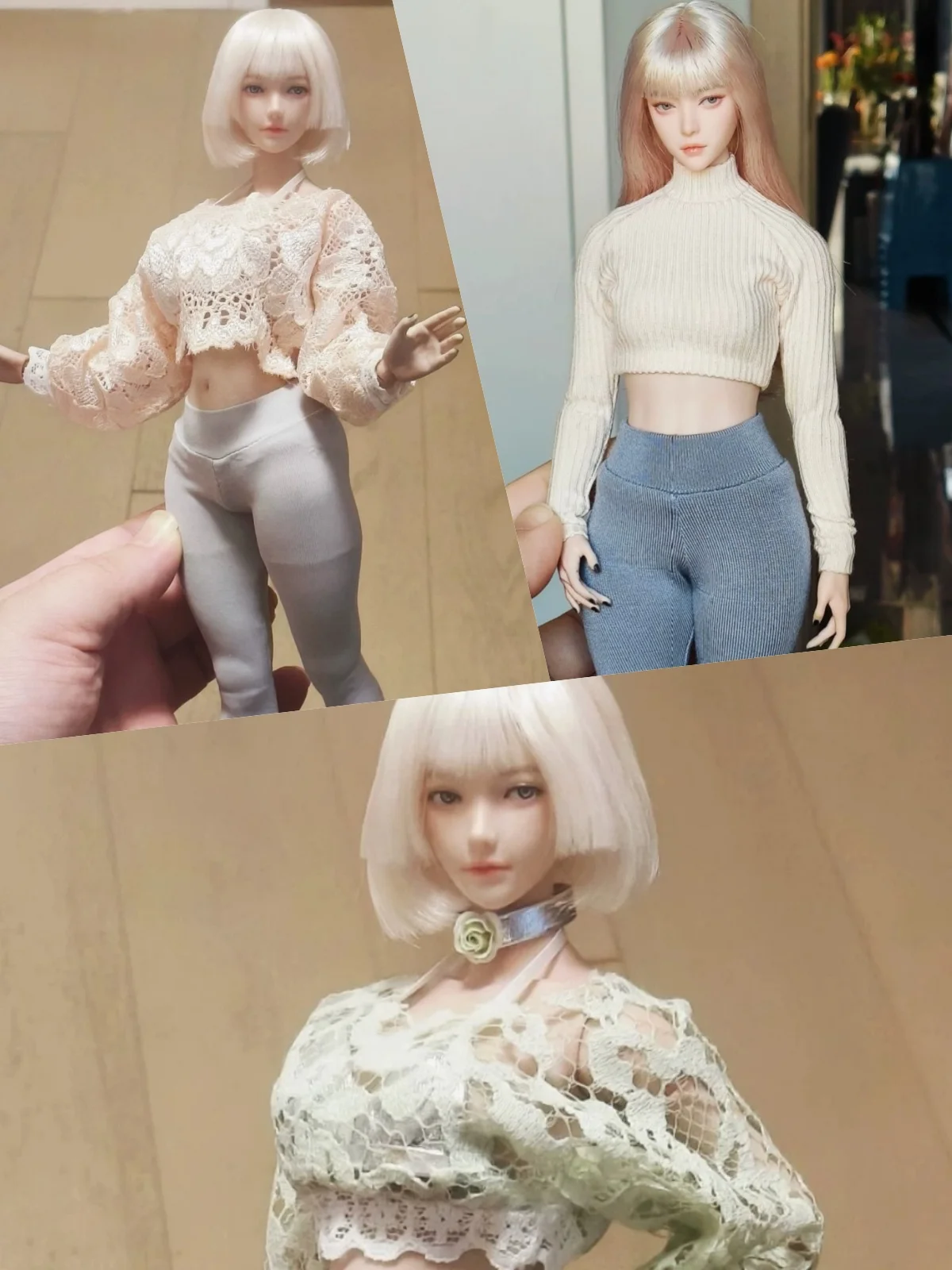 【Clothing Only】1/6 Scale Female Soldier Clothing Accessories Yoga Outfit Lace Crop Top Leggings Suit Fit 12''Action Figure Model
【Clothing Only】1/6 Scale Female Soldier Clothing Accessories Yoga Outfit Lace Crop Top Leggings Suit Fit 12''Action Figure Model