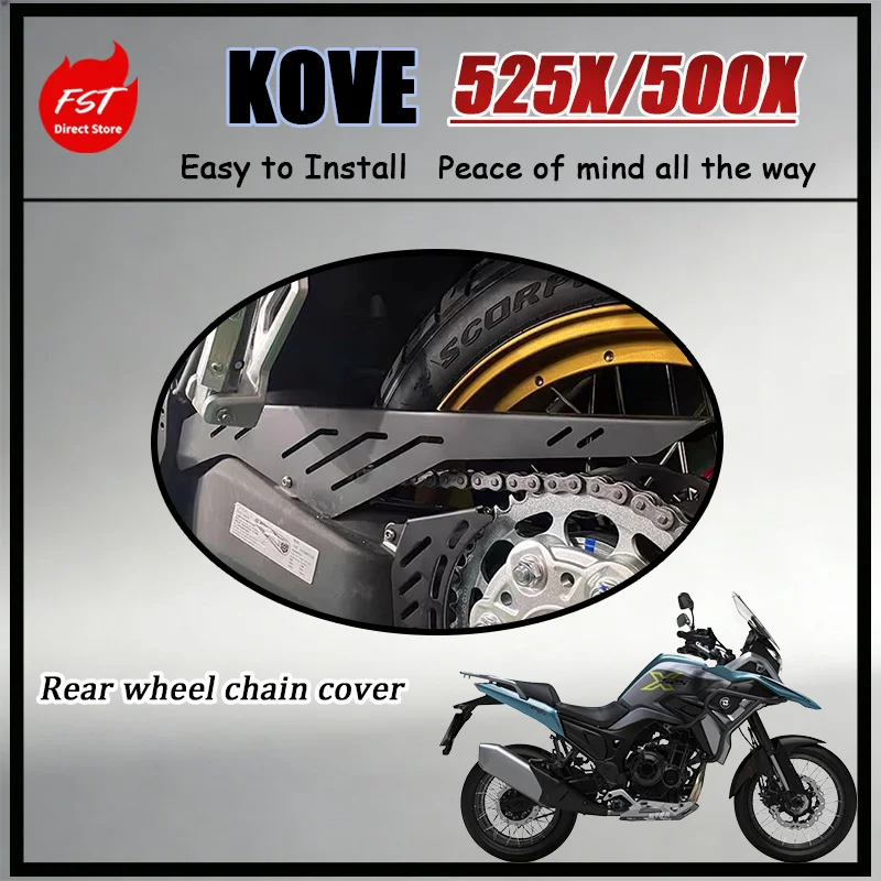 FOR KOVE CNC Machined Chain Protector for 500X 525X - Corrosion Resistant Anodized Finish Styling Upgrade Part for Motorbikes
FOR KOVE CNC Machined Chain Protector for 500X 525X - Corrosion Resistant Anodized Finish Styling Upgrade Part for Motorbikes