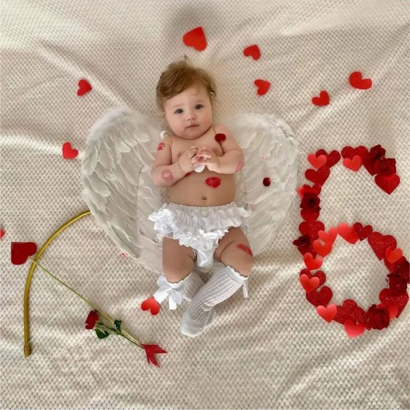 Newborn Baby Girl Boy Cupid Angel Wing Triangle Ruffle Shorts Costume Clothes Set Infant Photo Props Birthday Baby Clothes 3-24M
Newborn Baby Girl Boy Cupid Angel Wing Triangle Ruffle Shorts Costume Clothes Set Infant Photo Props Birthday Baby Clothes 3-24M