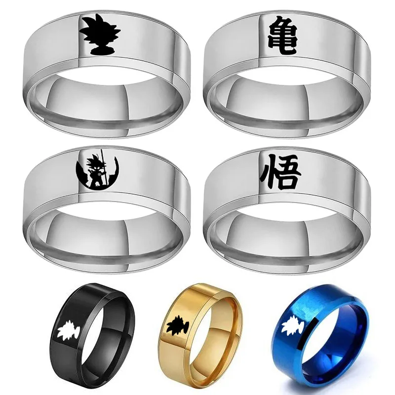Bxzyrt Anime Goku Black Oolong Yamcha ChiChi Kuririn Bearman Rings Women Men Children Stainess Steel For Fans Cosplay Jewelry
Bxzyrt Anime Goku Black Oolong Yamcha ChiChi Kuririn Bearman Rings Women Men Children Stainess Steel For Fans Cosplay Jewelry