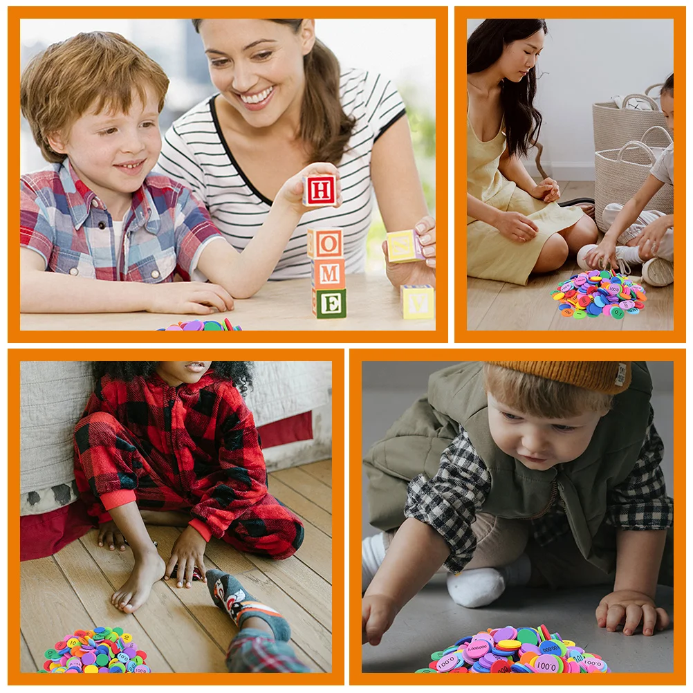 320pcs Digital Discs Teaching Aids Place Value Disks Kids Educational Toys Math Learning Tools Montessori Style
320pcs Digital Discs Teaching Aids Place Value Disks Kids Educational Toys Math Learning Tools Montessori Style