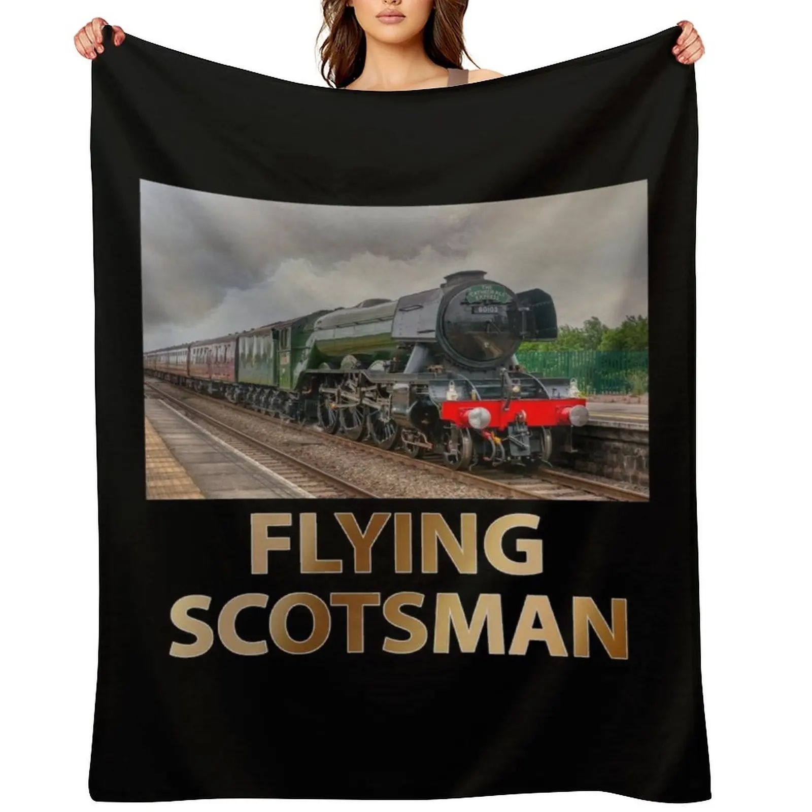 The Flying Scotsman Throw Blanket Plaid on the sofa Furrys Winter beds Thermal Blankets
The Flying Scotsman Throw Blanket Plaid on the sofa Furrys Winter beds Thermal Blankets