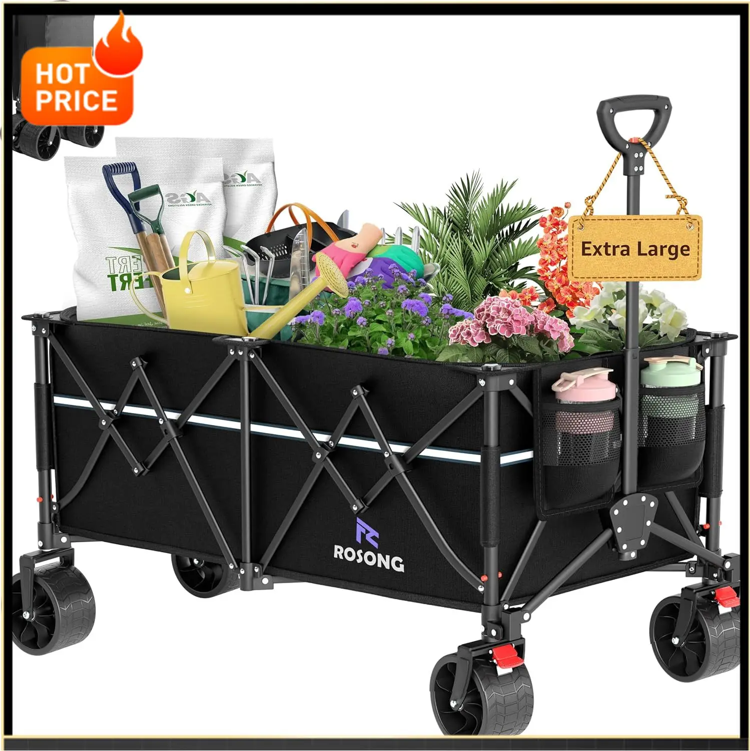 Бестселлер: Складная тележка-вагончик на колесах – Складные универсальные тележки повышенной прочности для продуктов, спорта, сада и покупок
Бестселлер: Складная тележка-вагончик на колесах – Складные универсальные тележки повышенной прочности для продуктов, спорта, сада и покупок