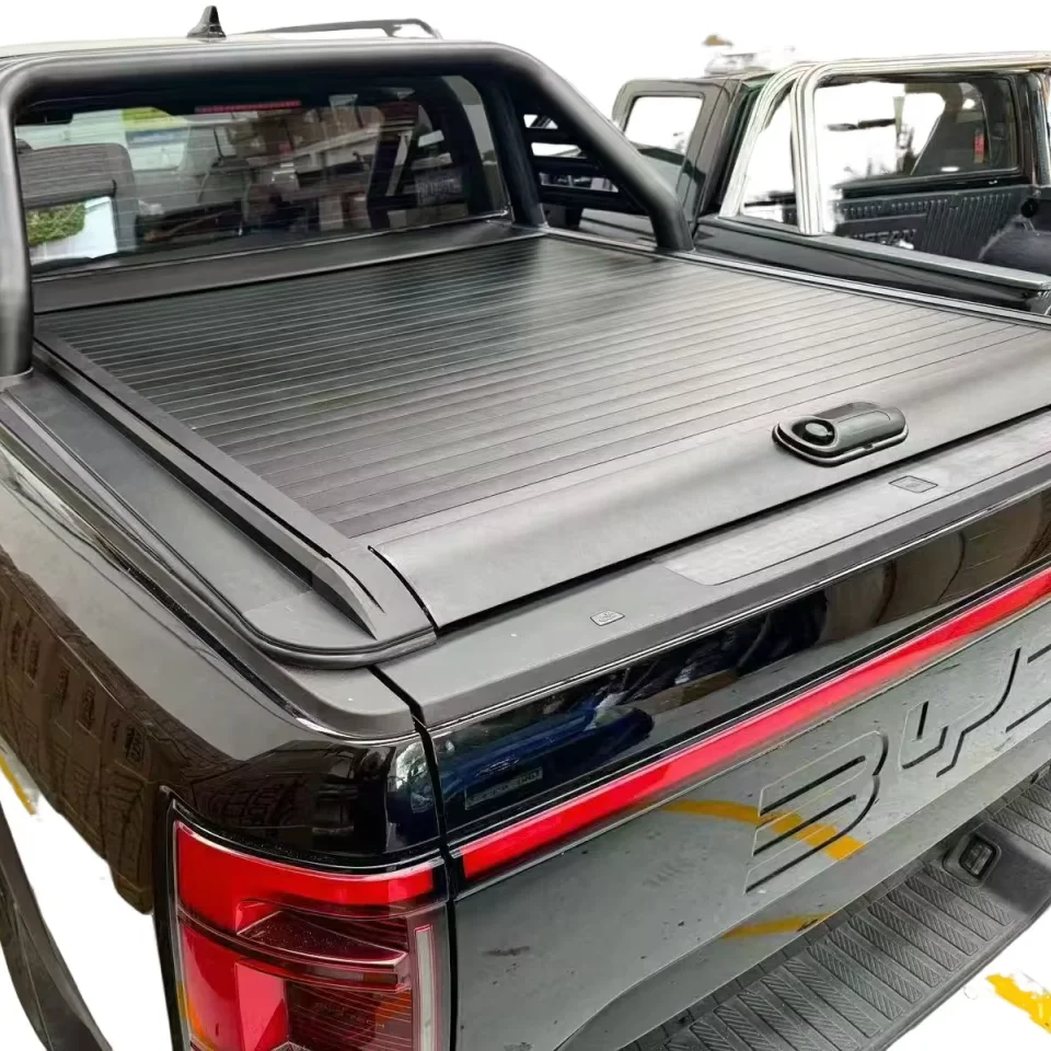 High Quality Auto Accessories Truck Bed Cover Pickup Tonneau Cover For BYD Shark
High Quality Auto Accessories Truck Bed Cover Pickup Tonneau Cover For BYD Shark