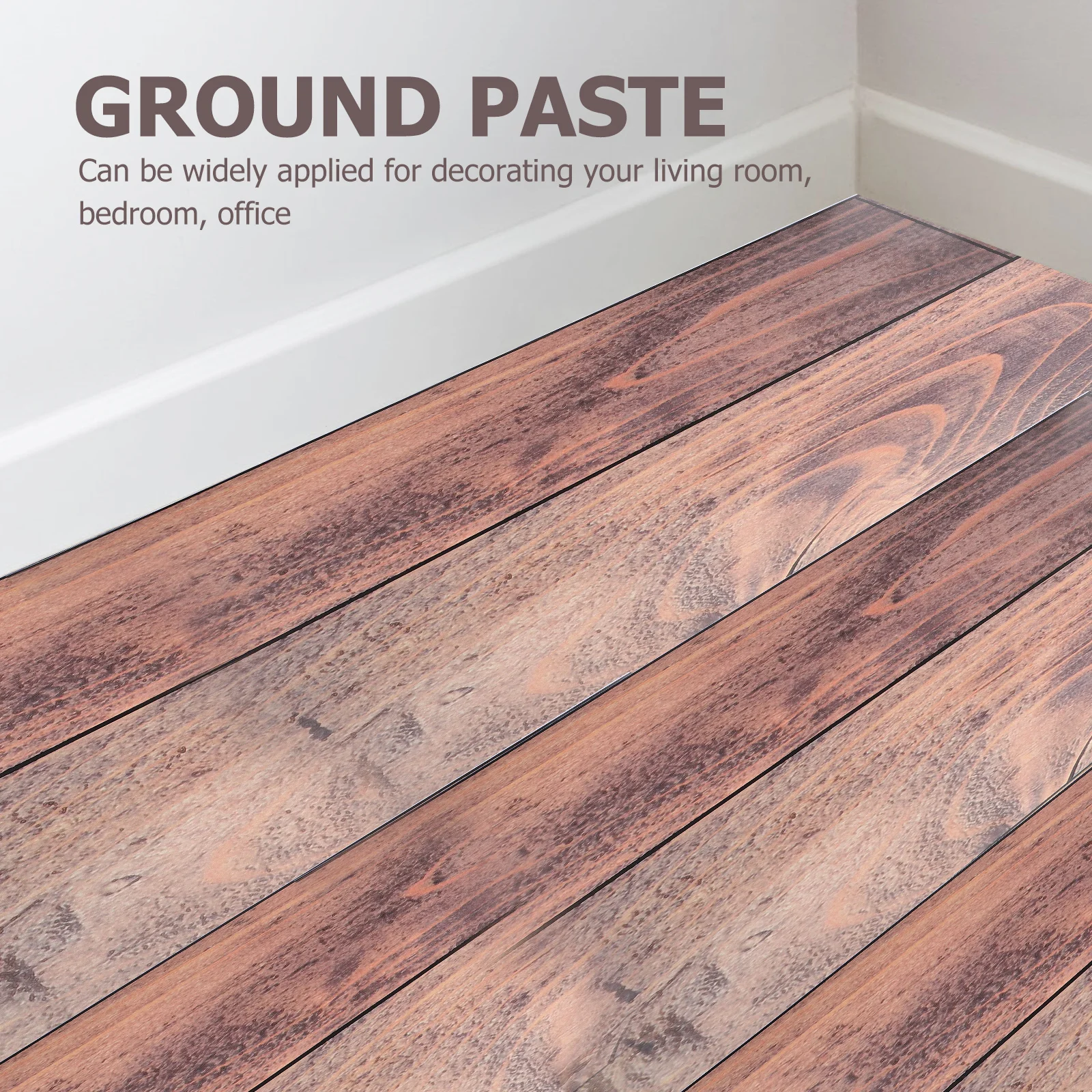 Peel and Stick Floor Plank Sticker Wood Grain PVC Waterproof Flooring Self Adhesive Floor Decal for Bedroom Kitchen Living Room 
Peel and Stick Floor Plank Sticker Wood Grain PVC Waterproof Flooring Self Adhesive Floor Decal for Bedroom Kitchen Living Room