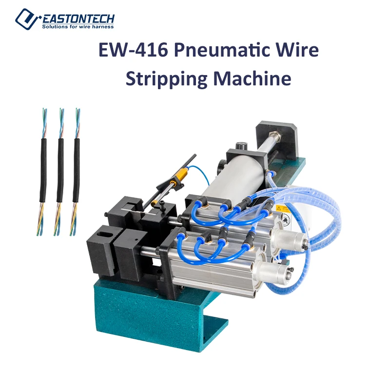 FACTORY Pneumatic Wire Cutting Stripping Machine For Wire Dia.0-28mm Using Air Power
FACTORY Pneumatic Wire Cutting Stripping Machine For Wire Dia.0-28mm Using Air Power