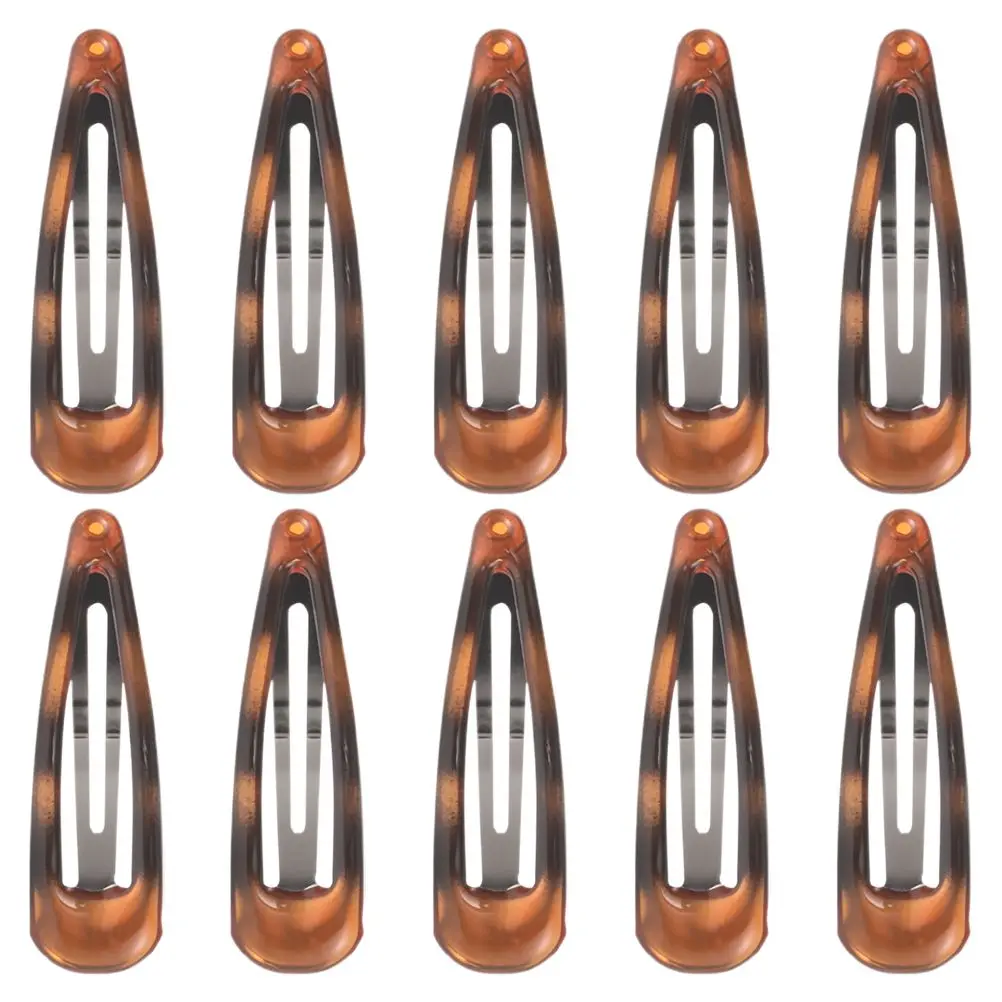 10PCS Tortoiseshell Hairpin Clip Snap Clips Lightweight Versatile Usage Hair Accessories
10PCS Tortoiseshell Hairpin Clip Snap Clips Lightweight Versatile Usage Hair Accessories