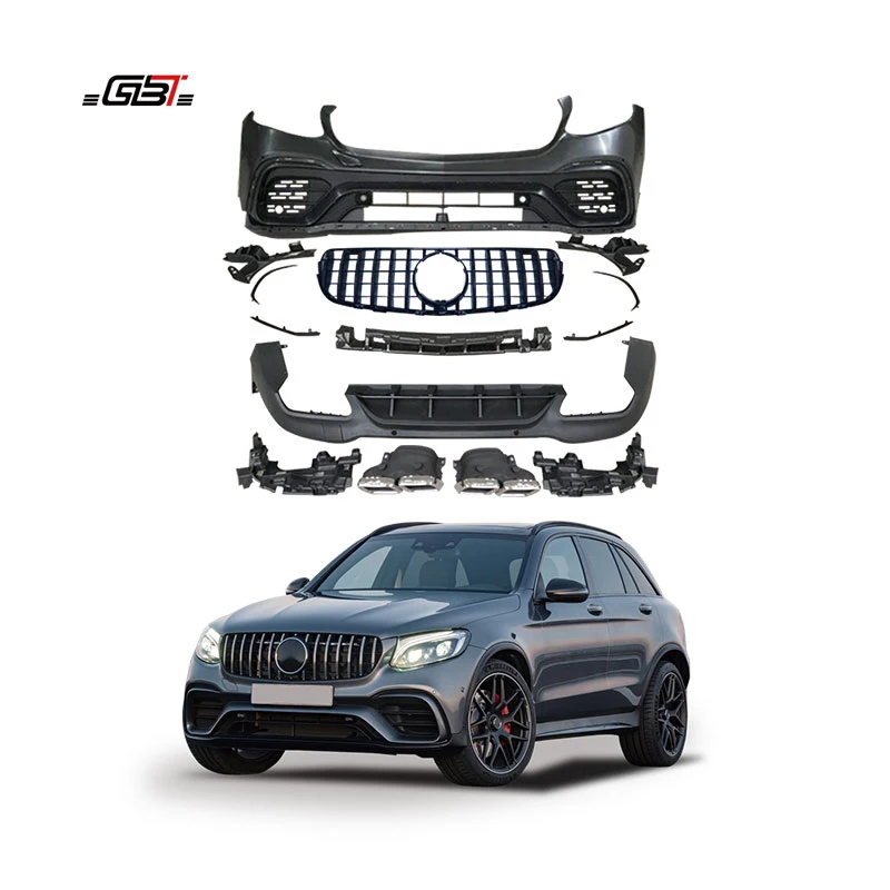 ZAIQU Brand Mercedes GLC 63 X253 Front Bumper Upgrade Accessories Grill Parts Fit for 2015-2019 Mercedes Benz GLC W253 Body Kit
ZAIQU Brand Mercedes GLC 63 X253 Front Bumper Upgrade Accessories Grill Parts Fit for 2015-2019 Mercedes Benz GLC W253 Body Kit