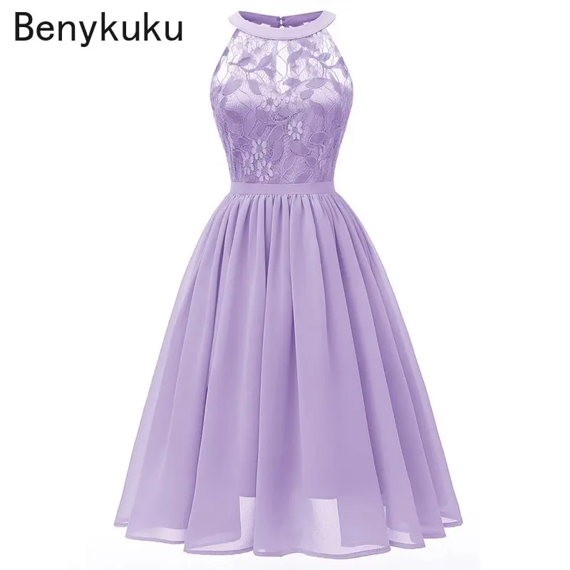 Elegant Flower Hollow Pleated Bridesmaid Party Dresses Women Vintage Halter Lace Sexy Dress 2022 Summer A Line Swing Dress
Elegant Flower Hollow Pleated Bridesmaid Party Dresses Women Vintage Halter Lace Sexy Dress 2022 Summer A Line Swing Dress