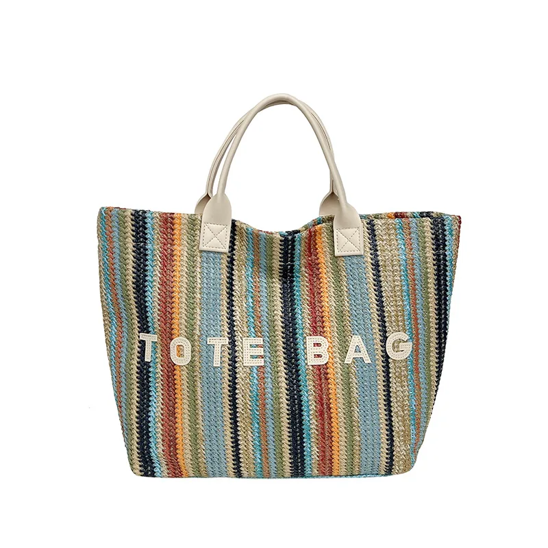 Large Capacity Straw Tote Bag, Summer Woven Beach Handbag for Women, Fashion Casual Purse for Commute OutdoorTravel
Large Capacity Straw Tote Bag, Summer Woven Beach Handbag for Women, Fashion Casual Purse for Commute OutdoorTravel