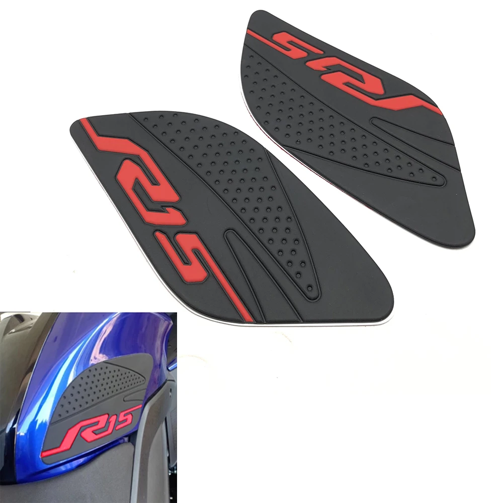 Motorcycle Fuel Tank Pads Sticker Side Gas Knee Grip Protector Traction Decals For Yamaha YZF R15 V2 V3 R 15 YZFR15 2017 2018
Motorcycle Fuel Tank Pads Sticker Side Gas Knee Grip Protector Traction Decals For Yamaha YZF R15 V2 V3 R 15 YZFR15 2017 2018
