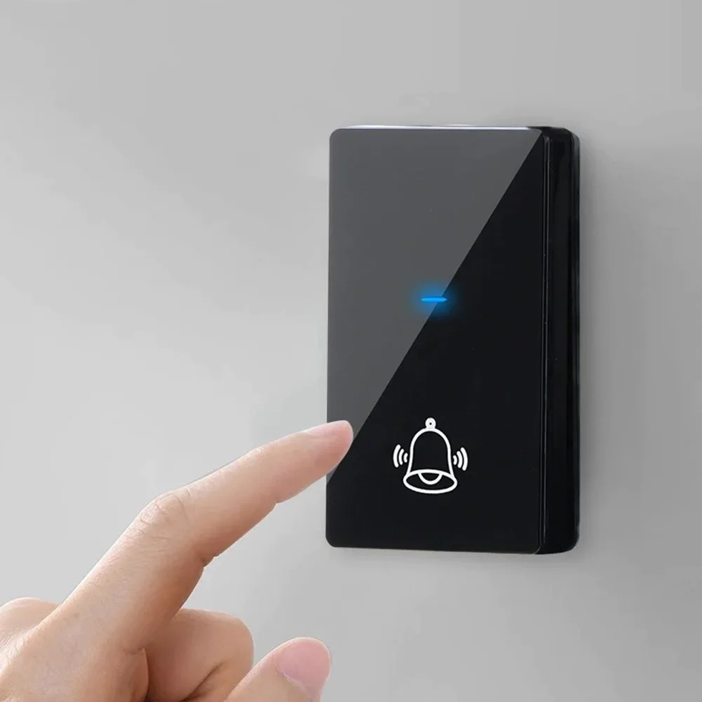Wireless Doorbell Waterproof Without Battery With LED Display Household Intelligent Doorbell Music Doorbell Door Hardware
Wireless Doorbell Waterproof Without Battery With LED Display Household Intelligent Doorbell Music Doorbell Door Hardware