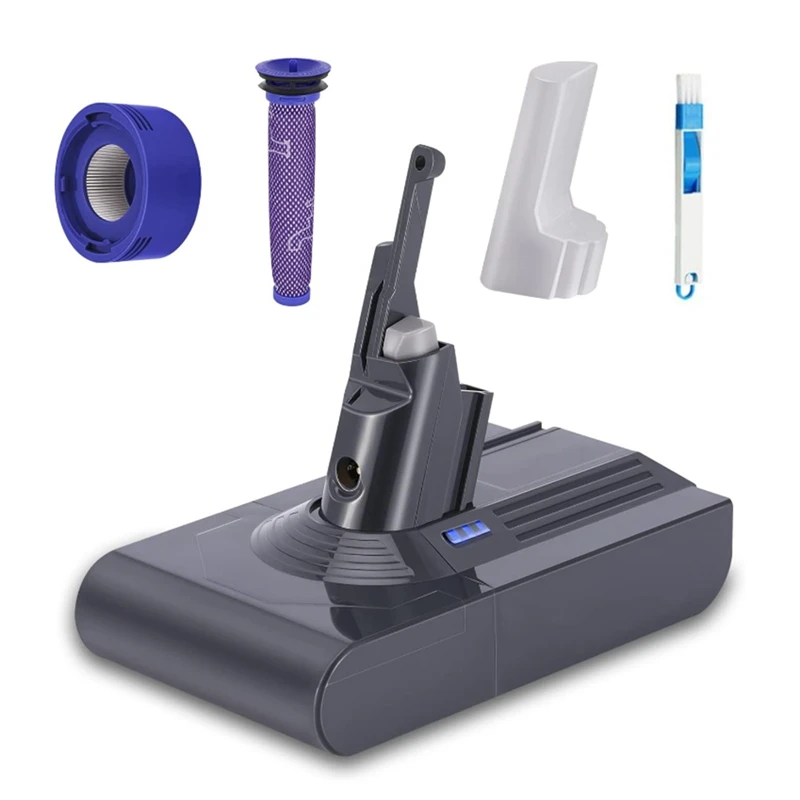 A85I-2000Mah V8 Replacement Battery Adapter 21.6V For Dyson V8 Animal/Absolute/Plus/Cord-Free Handheld Vacuum Cleaners
A85I-2000Mah V8 Replacement Battery Adapter 21.6V For Dyson V8 Animal/Absolute/Plus/Cord-Free Handheld Vacuum Cleaners