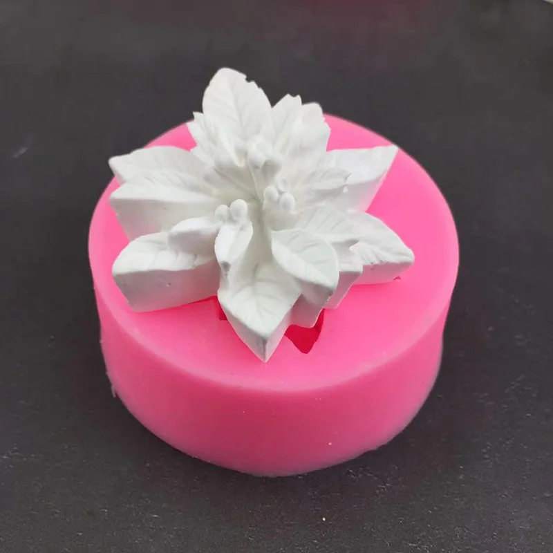 decorative mold silicone resin s baking Series of Hollyleaf Christmas flowers chocolate cake sugar
decorative mold silicone resin s baking Series of Hollyleaf Christmas flowers chocolate cake sugar