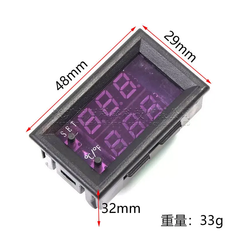 60PCS Electronic Temperature Controller 12v Digital Display Intelligent Temperature Controller Switch Temperature Controller
60PCS Electronic Temperature Controller 12v Digital Display Intelligent Temperature Controller Switch Temperature Controller