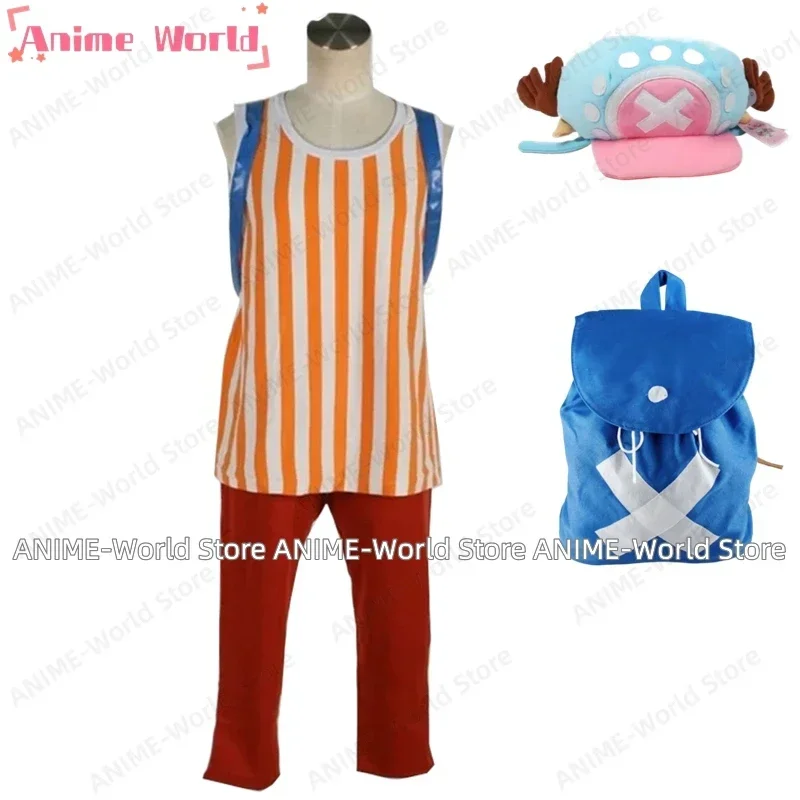 《Custom Size》Anime Tony Tony Chopper Cosplay Costume with Hat Bag Custom Made
《Custom Size》Anime Tony Tony Chopper Cosplay Costume with Hat Bag Custom Made