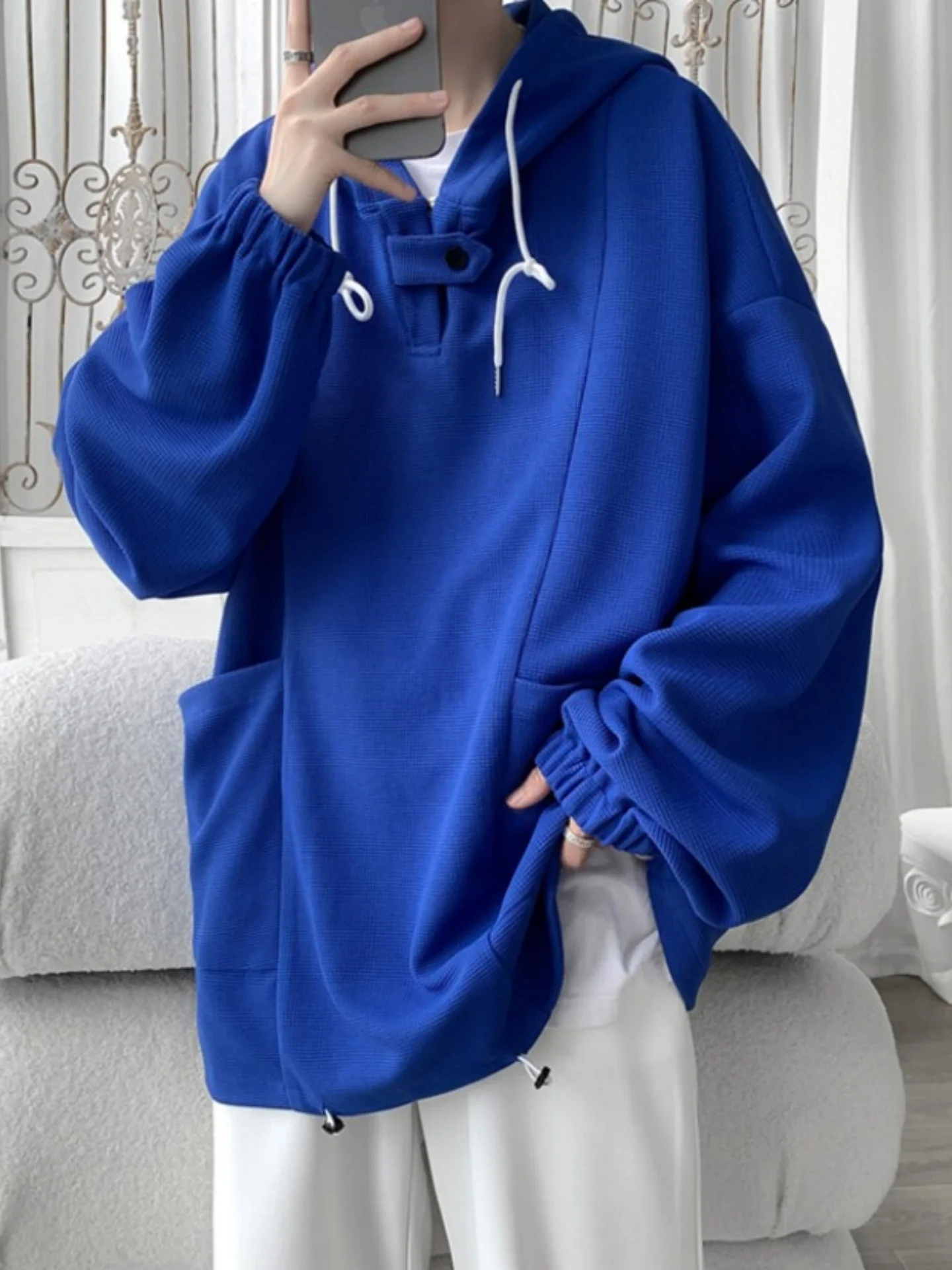 Klein Blue Men's Hoodie Autumn Winter New Style American Trendy Brand Loose Fit Long Sleeve Breathable Wear Resistant Comfort...
Klein Blue Men's Hoodie Autumn Winter New Style American Trendy Brand Loose Fit Long Sleeve Breathable Wear Resistant Comfort...