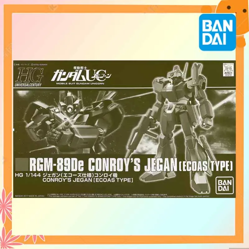 Bandai Officially Licensed GUNDAM HGUC RGM-89De CONROY'S JEGAN nime Action Figure Assembly Model Toys Collectible Model Gifts
Bandai Officially Licensed GUNDAM HGUC RGM-89De CONROY'S JEGAN nime Action Figure Assembly Model Toys Collectible Model Gifts