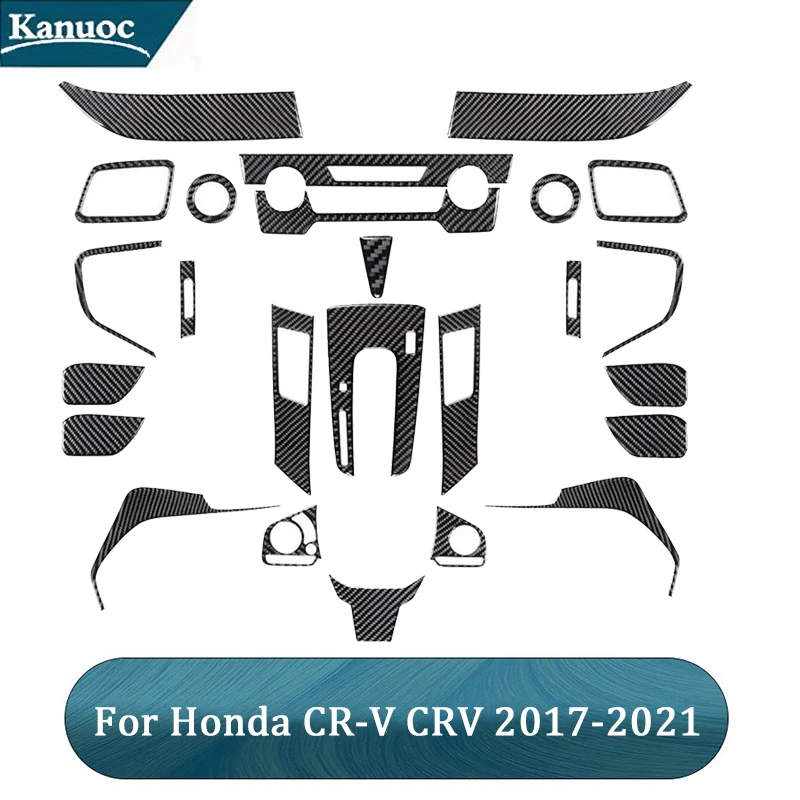 For Honda CR-V CRV 2017 2018 2019 2020 2021 Carbon Fiber Black Interior Decorative Stickers Cover Trim Car Styling Accessories
For Honda CR-V CRV 2017 2018 2019 2020 2021 Carbon Fiber Black Interior Decorative Stickers Cover Trim Car Styling Accessories