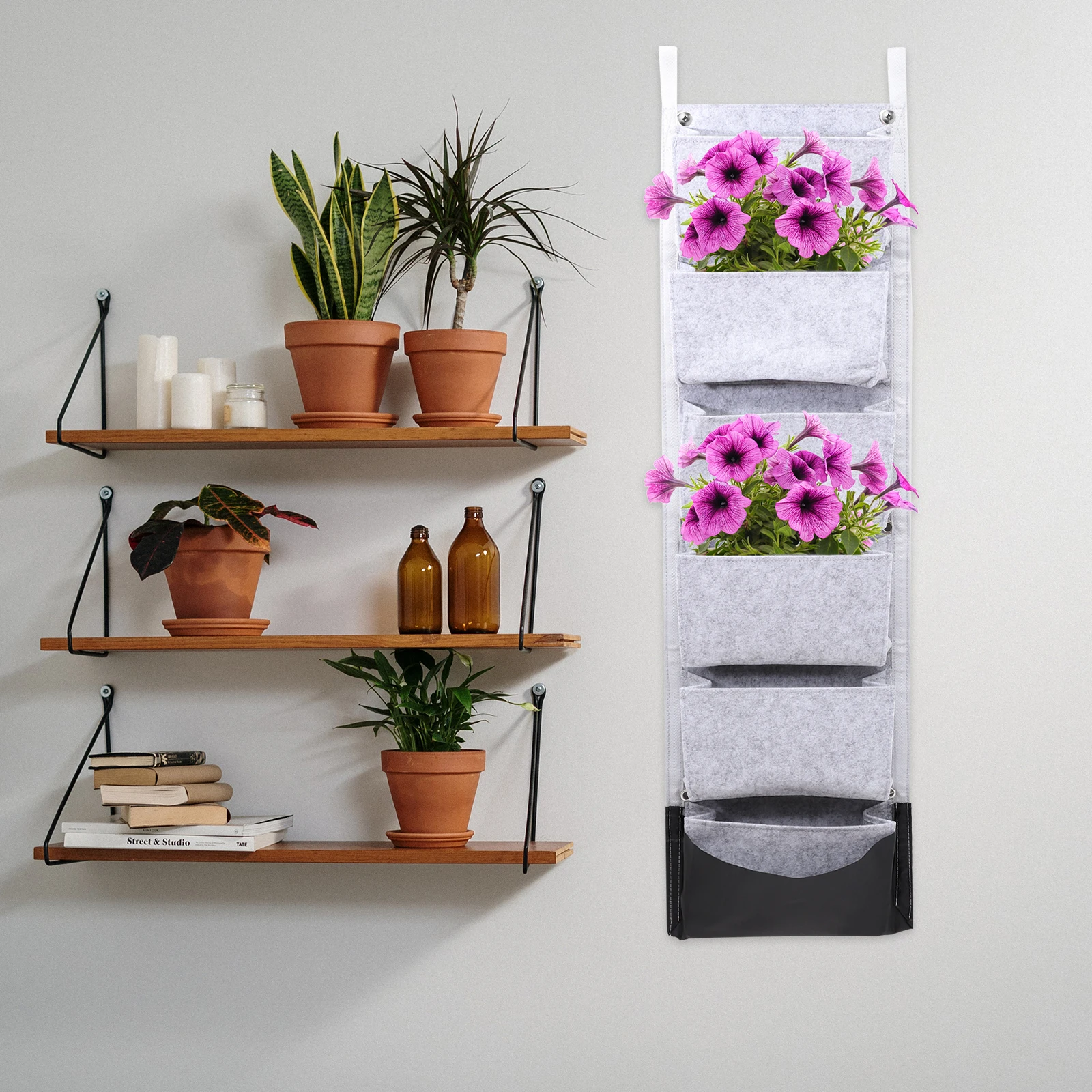 Non-Woven Wall Hanging Planting Bag Weather Resistant Toughness Large Capacity Indoor Outdoor Garden Decor Wall Plant Bag
Non-Woven Wall Hanging Planting Bag Weather Resistant Toughness Large Capacity Indoor Outdoor Garden Decor Wall Plant Bag