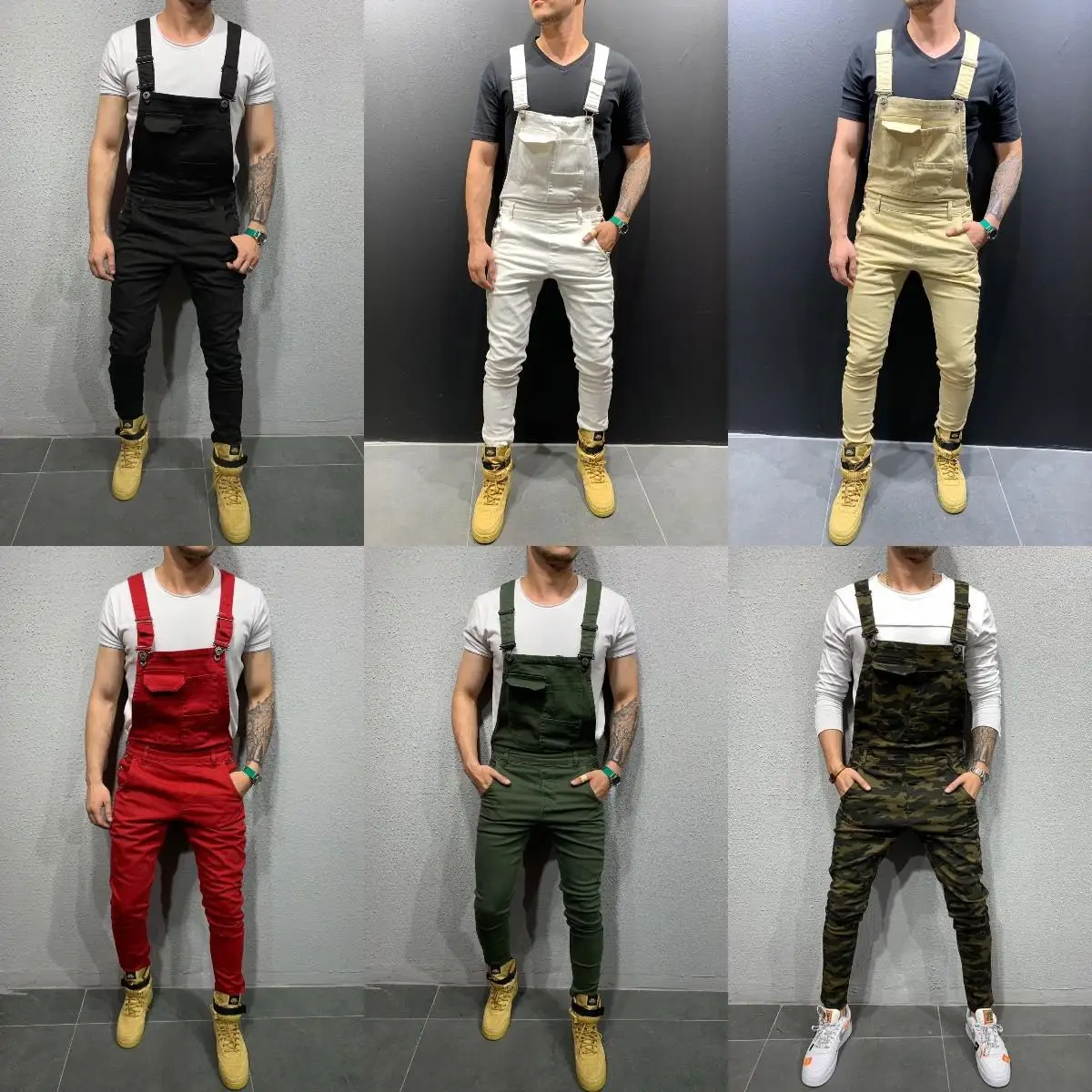 Slimming Cowboy Overalls for Men Long Pants mid Waist Cotton Straight Leg Jeans Casual Street Style Summer Water Washed
Slimming Cowboy Overalls for Men Long Pants mid Waist Cotton Straight Leg Jeans Casual Street Style Summer Water Washed