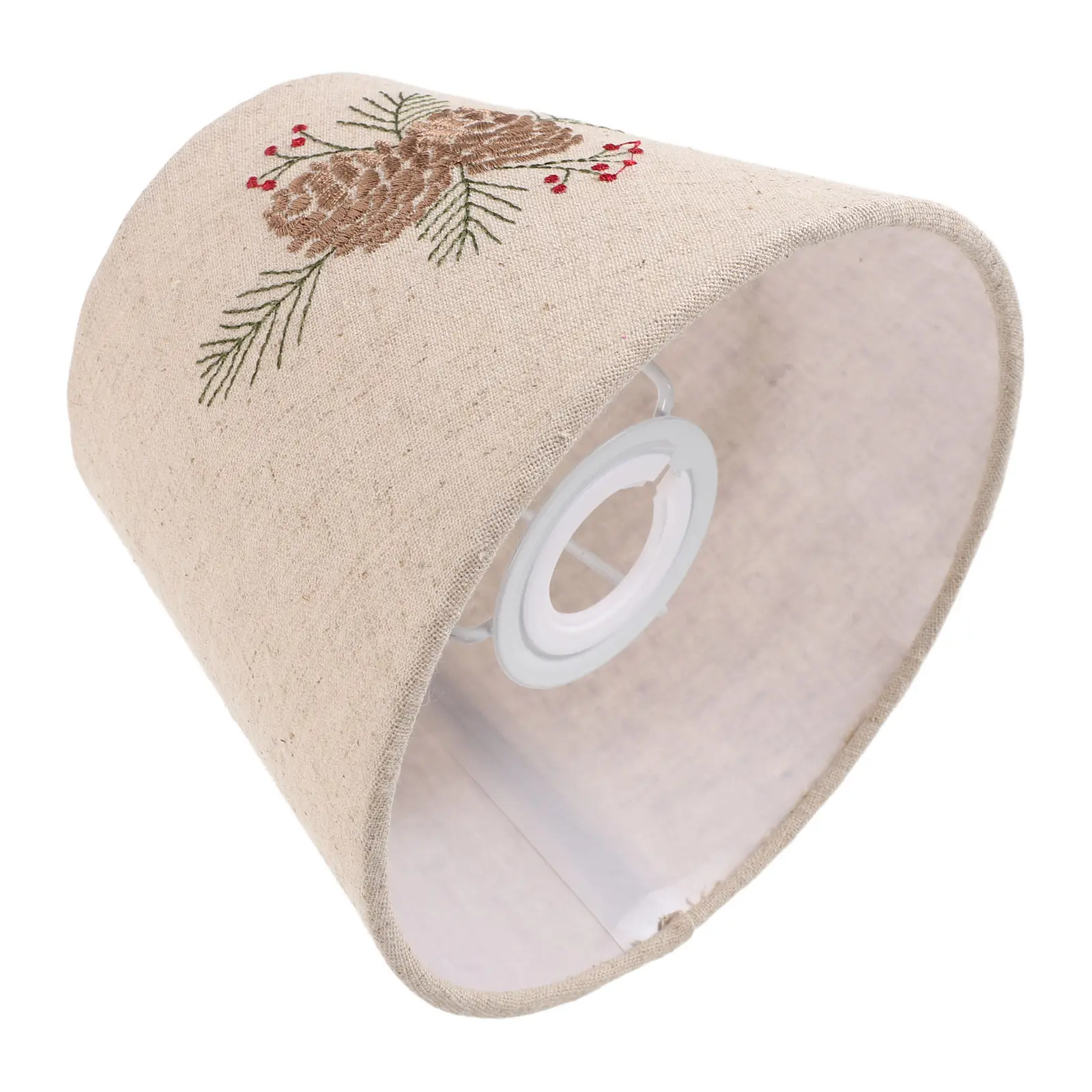 Small Fabric Embroidered Lampshade Barrel 4.3x6.7 5.1 Height Table Lamp Replacement Shade Fits E27 E14 Base
Small Fabric Embroidered Lampshade Barrel 4.3x6.7 5.1 Height Table Lamp Replacement Shade Fits E27 E14 Base