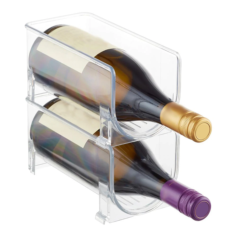 2Pcs Stackable Drawer Style Wine Racks for Tabletop Wine Bottle Holder Kitchen Organizer Refrigerator Storage Drawer Style Stand 
2Pcs Stackable Drawer Style Wine Racks for Tabletop Wine Bottle Holder Kitchen Organizer Refrigerator Storage Drawer Style Stand