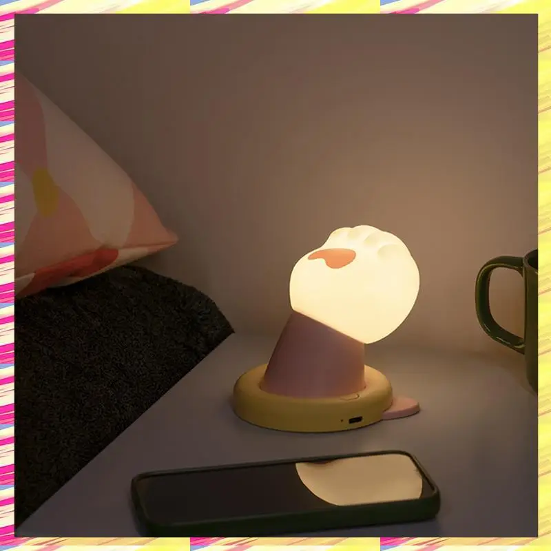 ABJJ LED Children's Night Light Cat Claw Night Light Bedside Bedroom Atmosphere Night Light Bedroom Desktop Small Ornaments
ABJJ LED Children's Night Light Cat Claw Night Light Bedside Bedroom Atmosphere Night Light Bedroom Desktop Small Ornaments