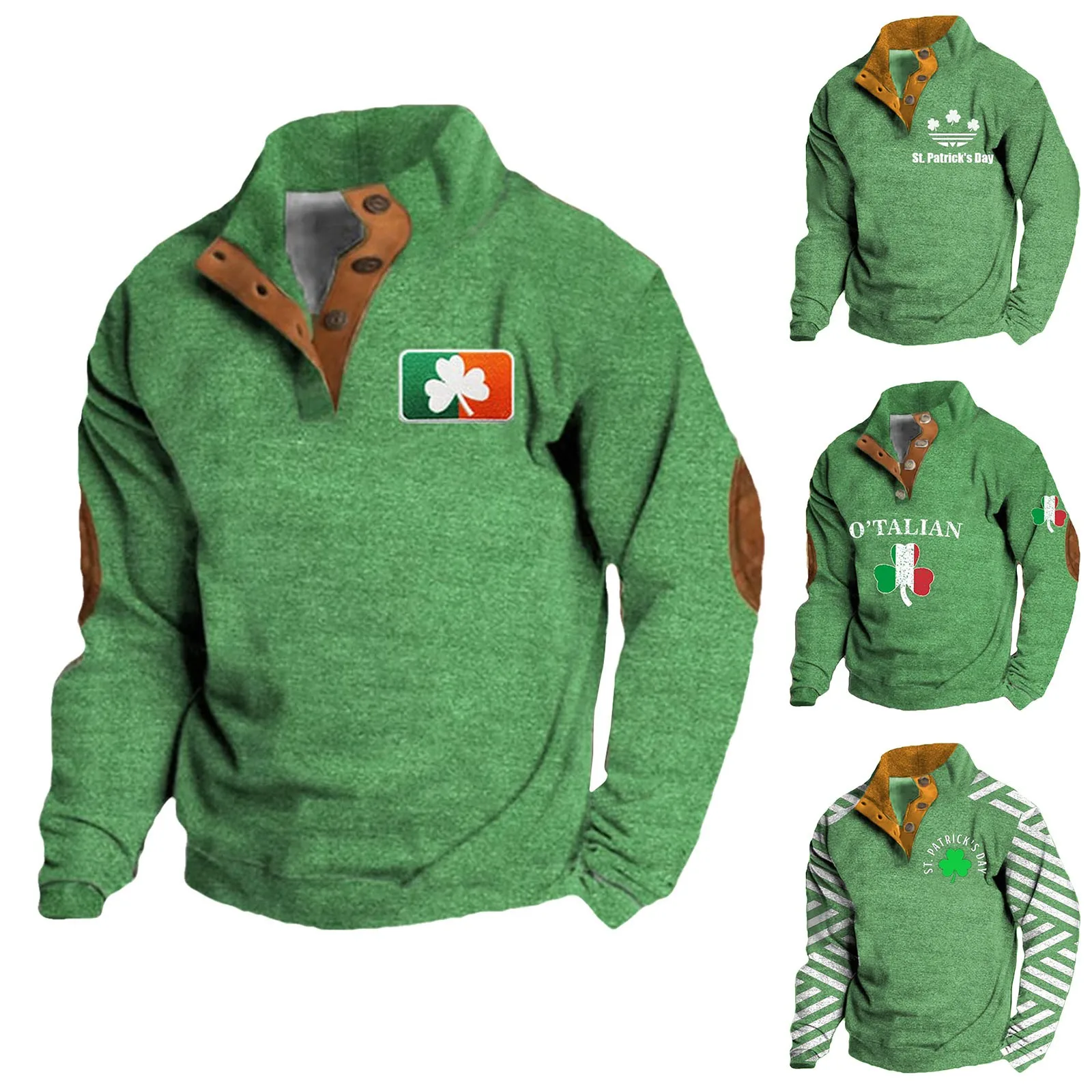 Medium Hoodies for Men Mens Hooded Sweatshirt Zip up Polyester Hoodie Women'S St. Day Solid Color Round Neck Oversized
Medium Hoodies for Men Mens Hooded Sweatshirt Zip up Polyester Hoodie Women'S St. Day Solid Color Round Neck Oversized